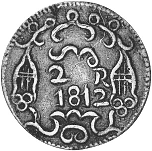 War Of Independence OAXACA (War of Independence) 2 Reales KM 229 Price