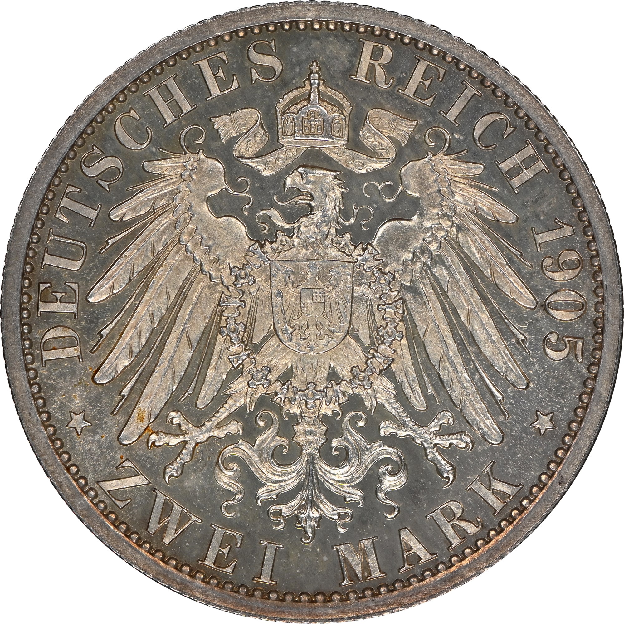 German States SCHWARZBURG-SONDERSHAUSEN 2 Mark KM 153 Prices & Values