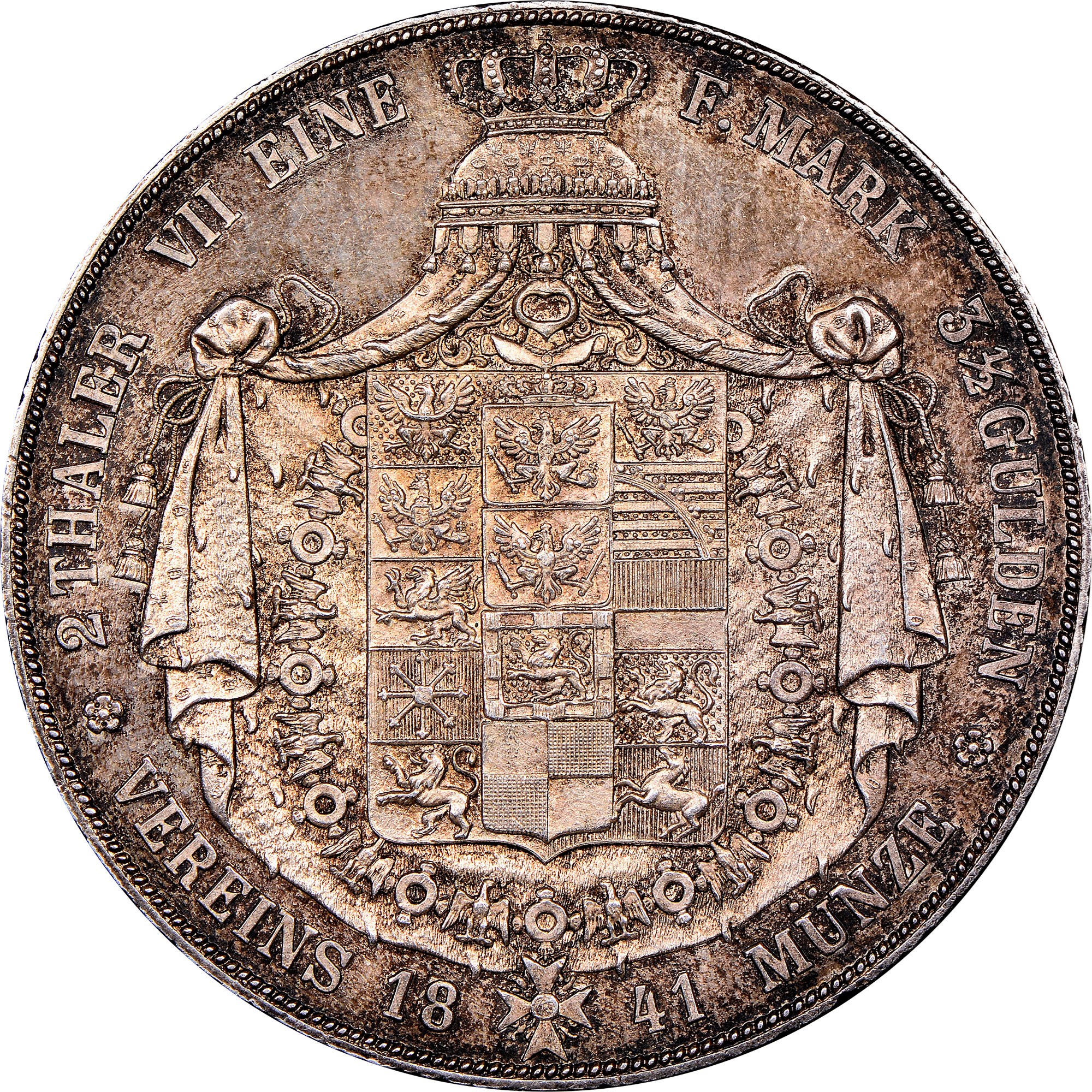 German States PRUSSIA 2 Thaler KM 440.1 Prices & Values | NGC