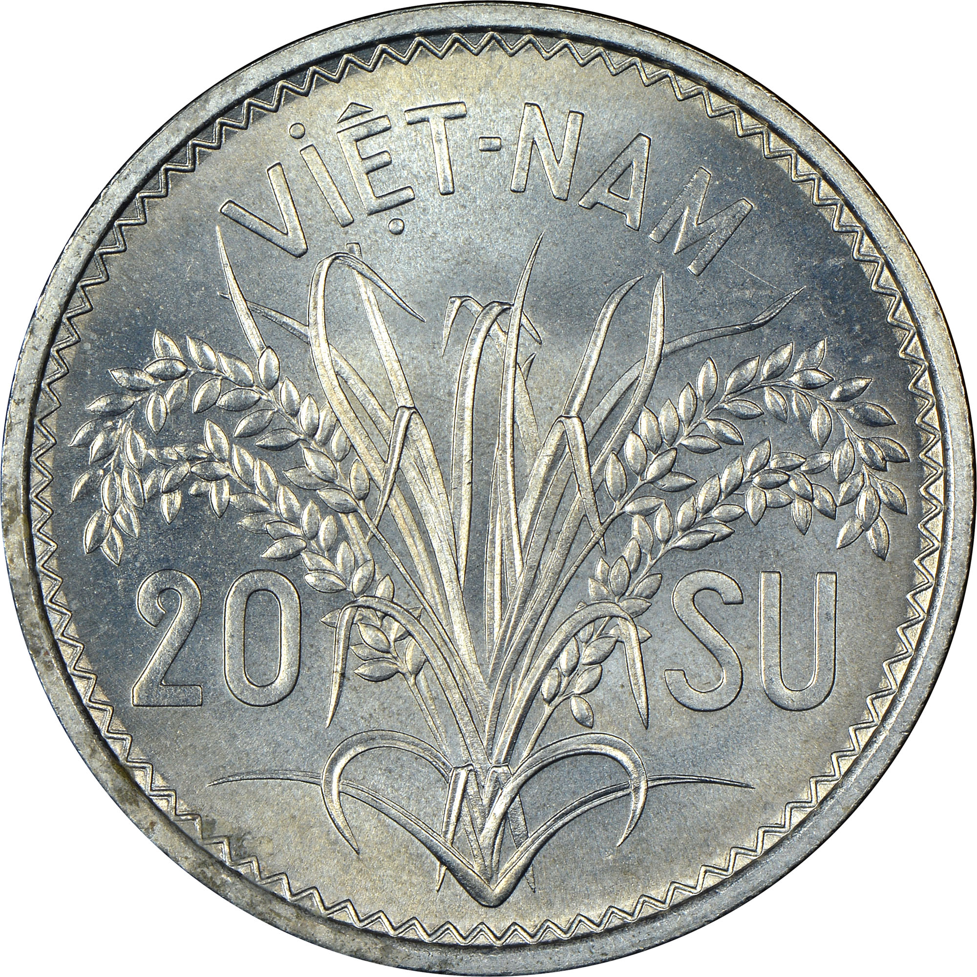 Viet Nam STATE OF SOUTH VIET NAM 20 Su KM 2 Prices & Values | NGC