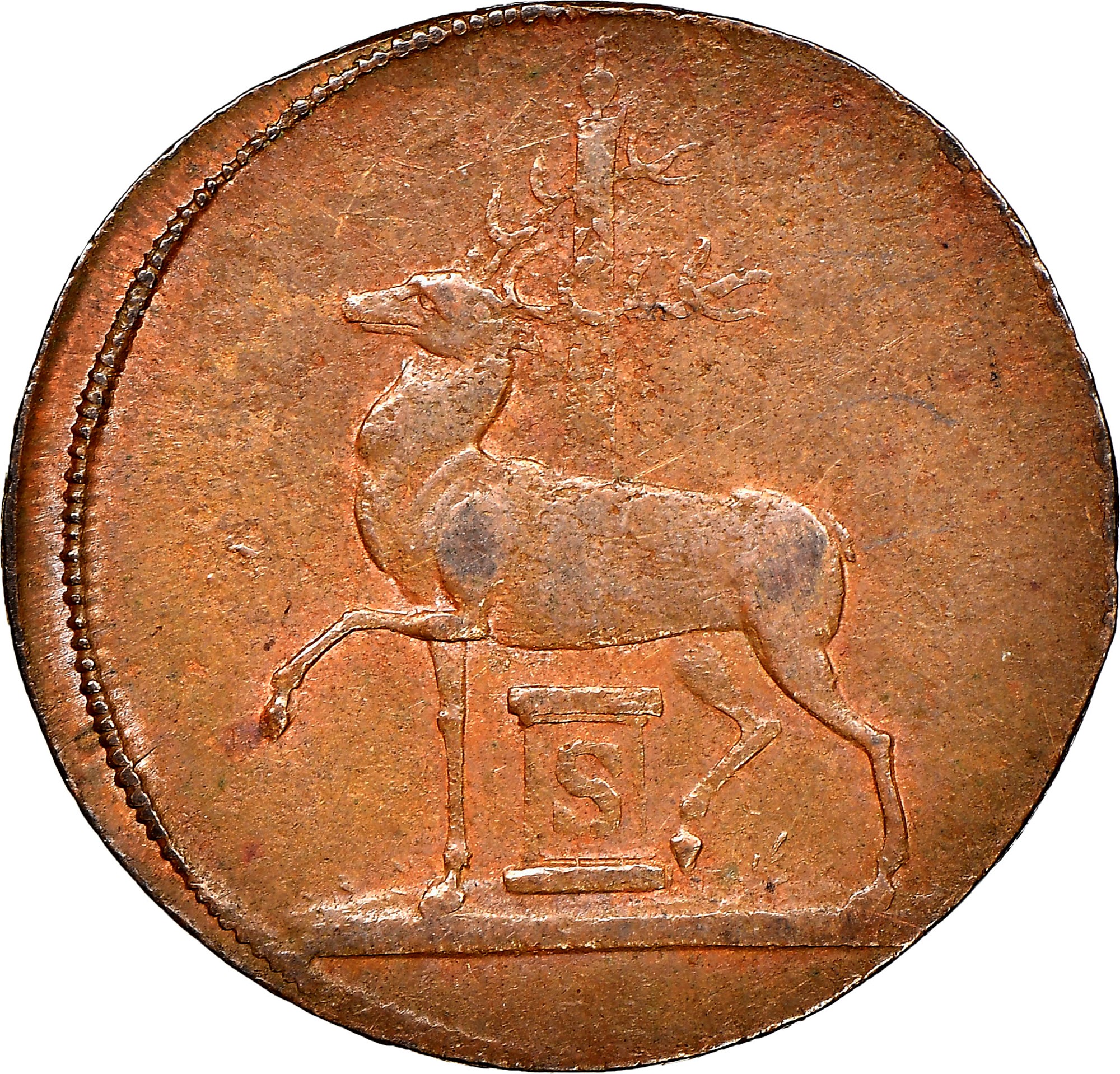 ミネラNo.1.13.17.23.50.54.68.74.75.80.86.91 German States STOLBERG-ROSSLA Pfennig KM 24 Prices & Values | NGC