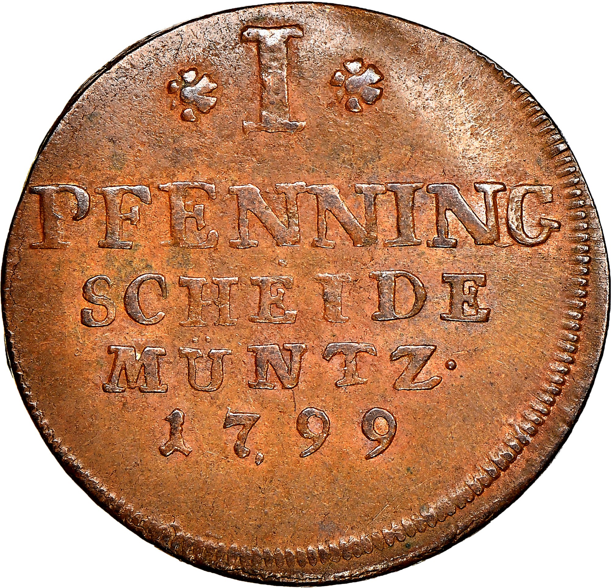 German States STOLBERG-ROSSLA Pfennig KM 24 Prices & Values | NGC