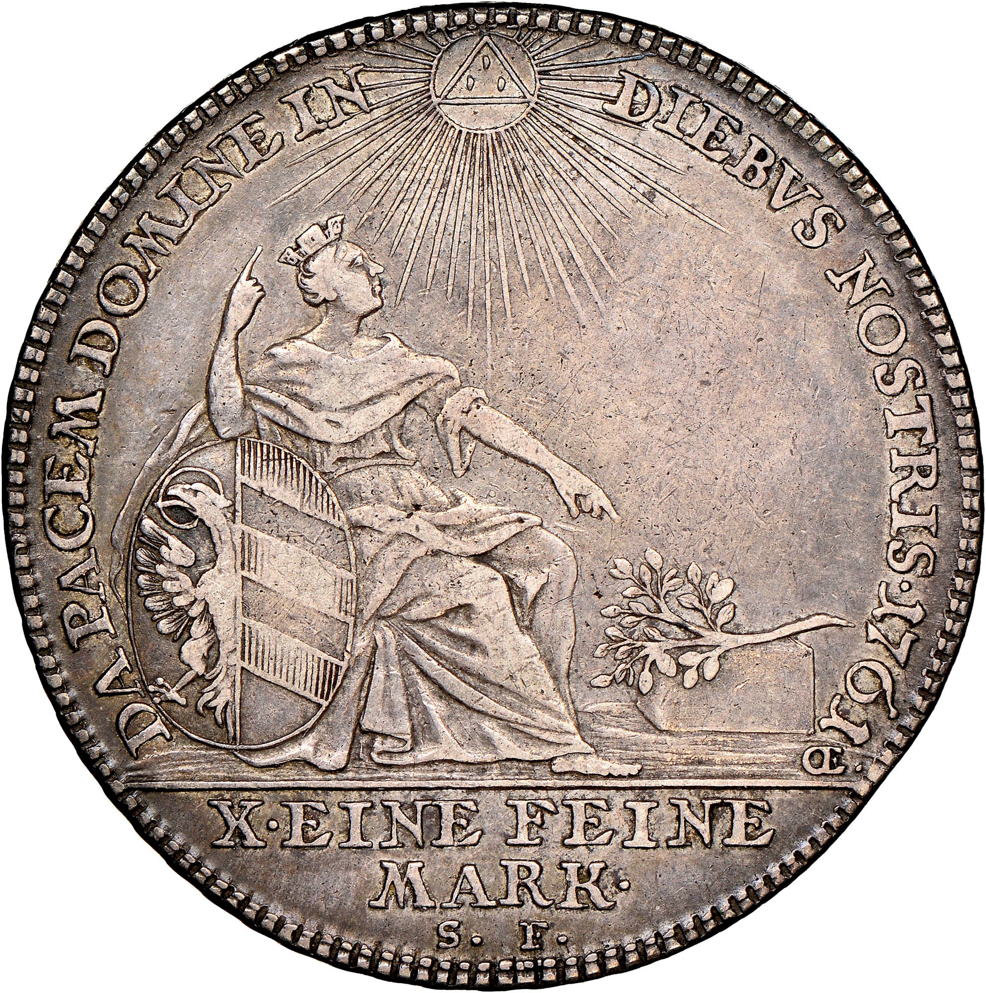 German States NURNBERG Thaler KM 335 Prices & Values | NGC