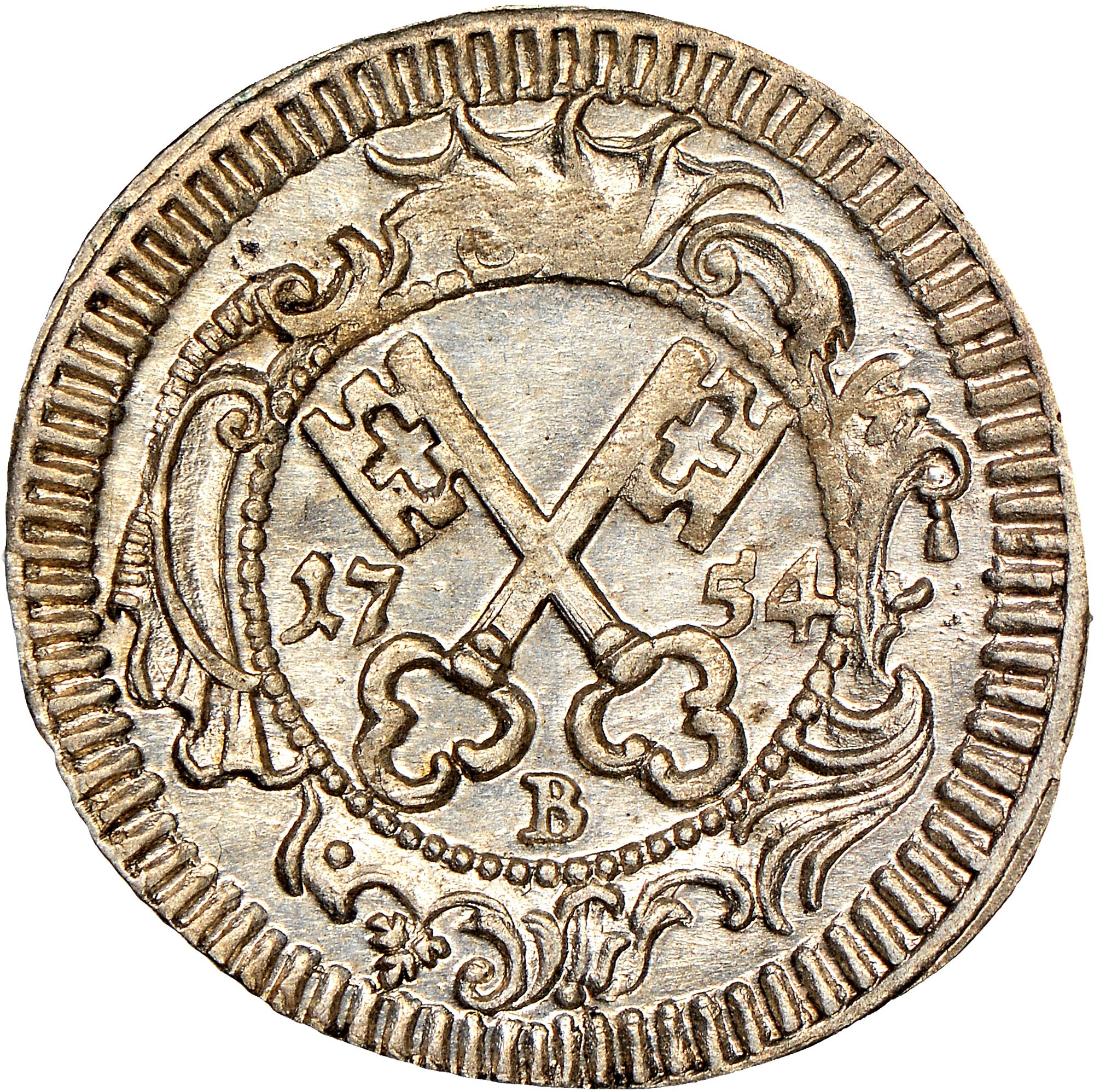標本 Germany Dyisus margimalis 31mm German States REGENSBURG Kreuzer KM 364 Prices & Values | NGC