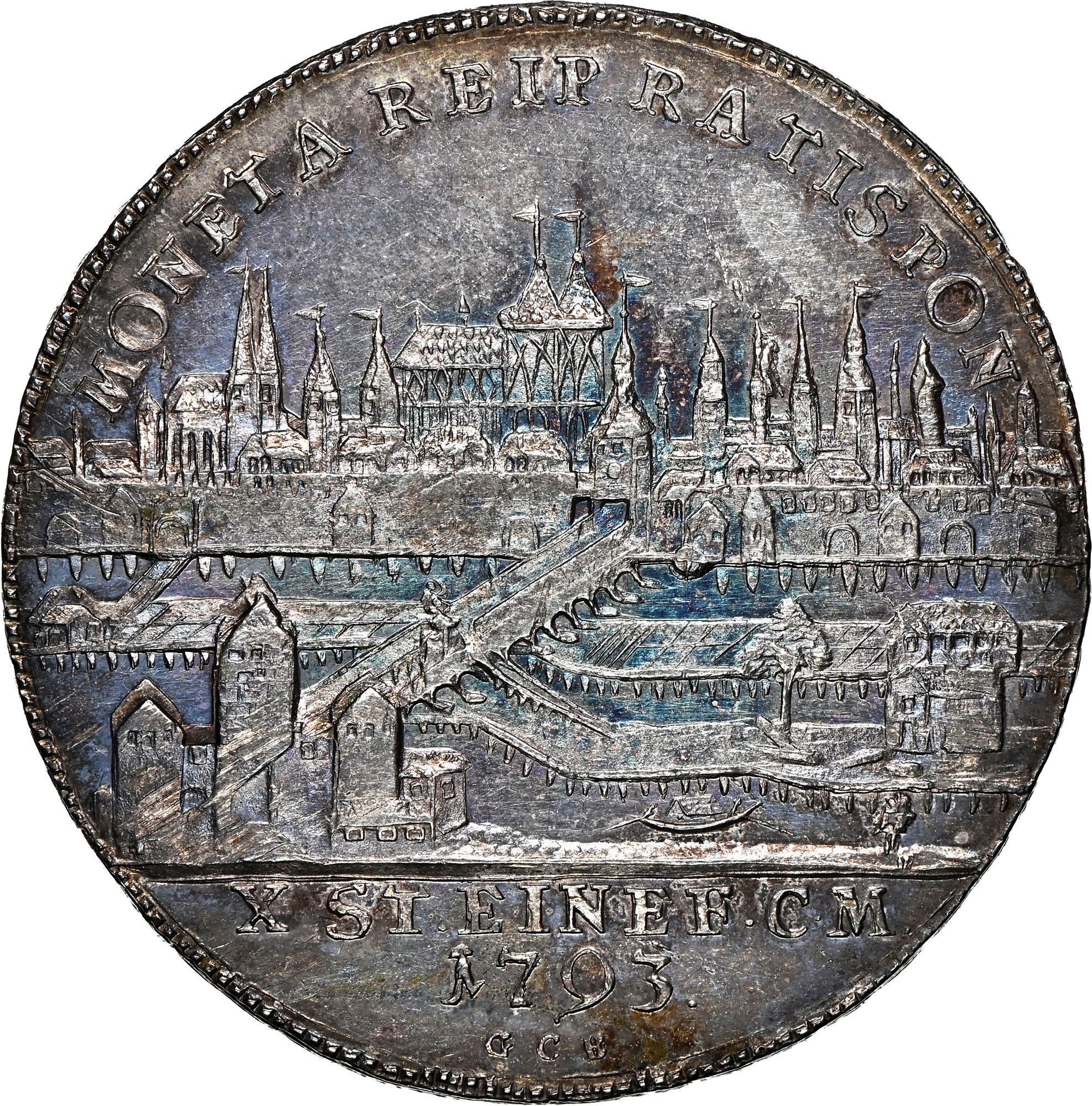 German States REGENSBURG Thaler KM 469 Prices & Values | NGC