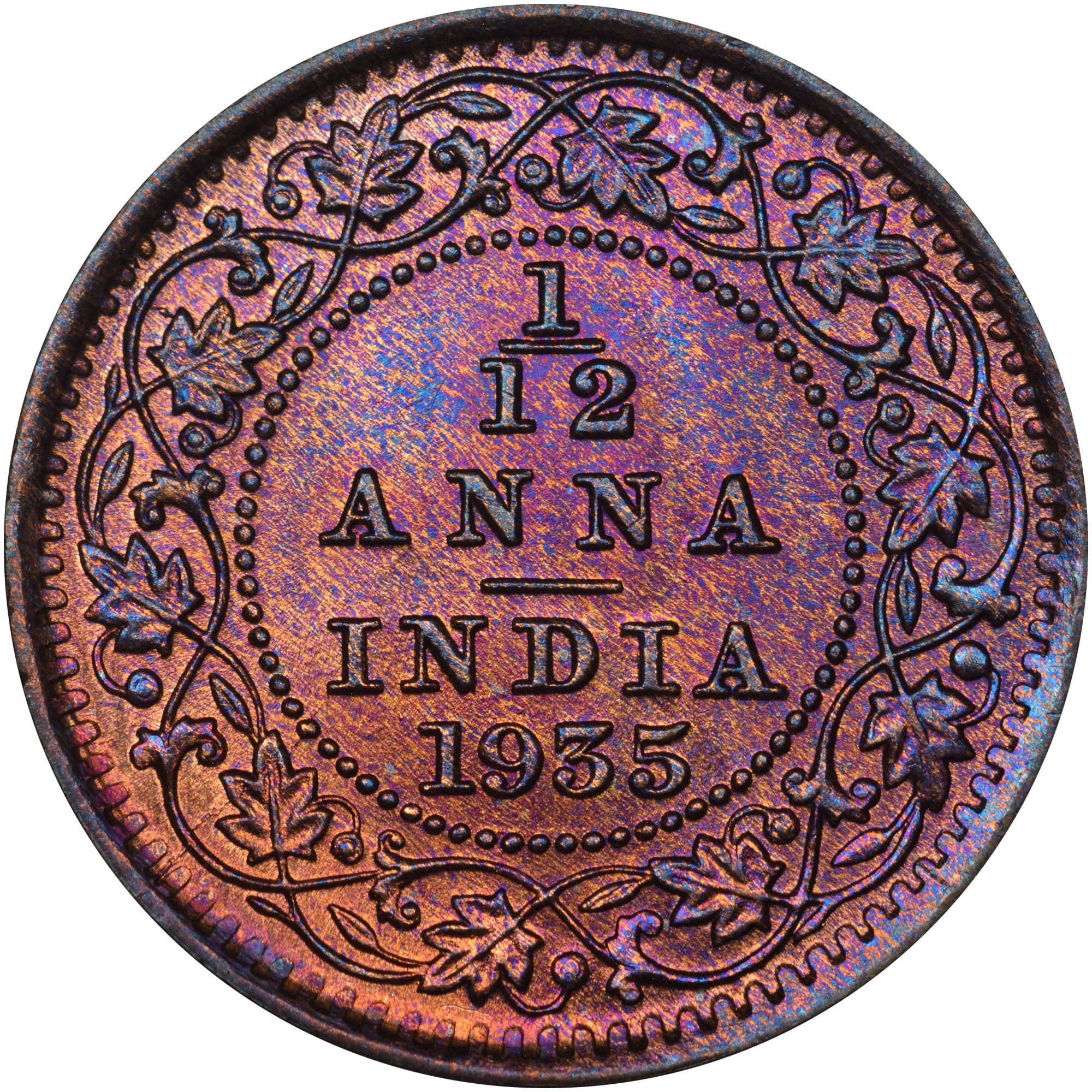 19121936 IndiaBritish 1/12 Anna, 1 Pie KM 509 Prices & Values NGC