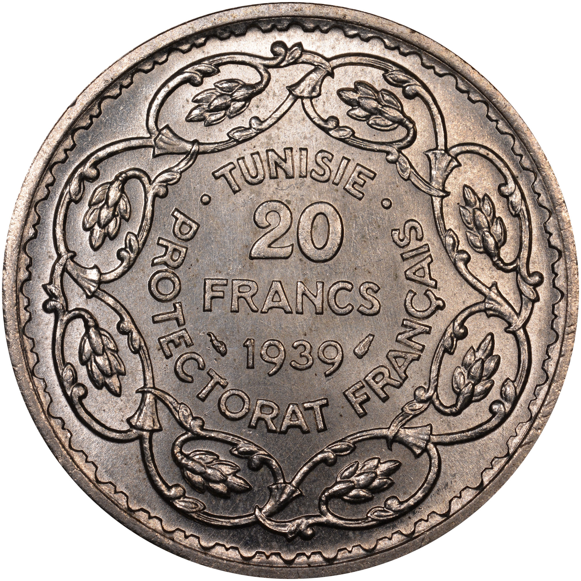 Tunisia 20 Francs KM 266 Prices & Values | NGC