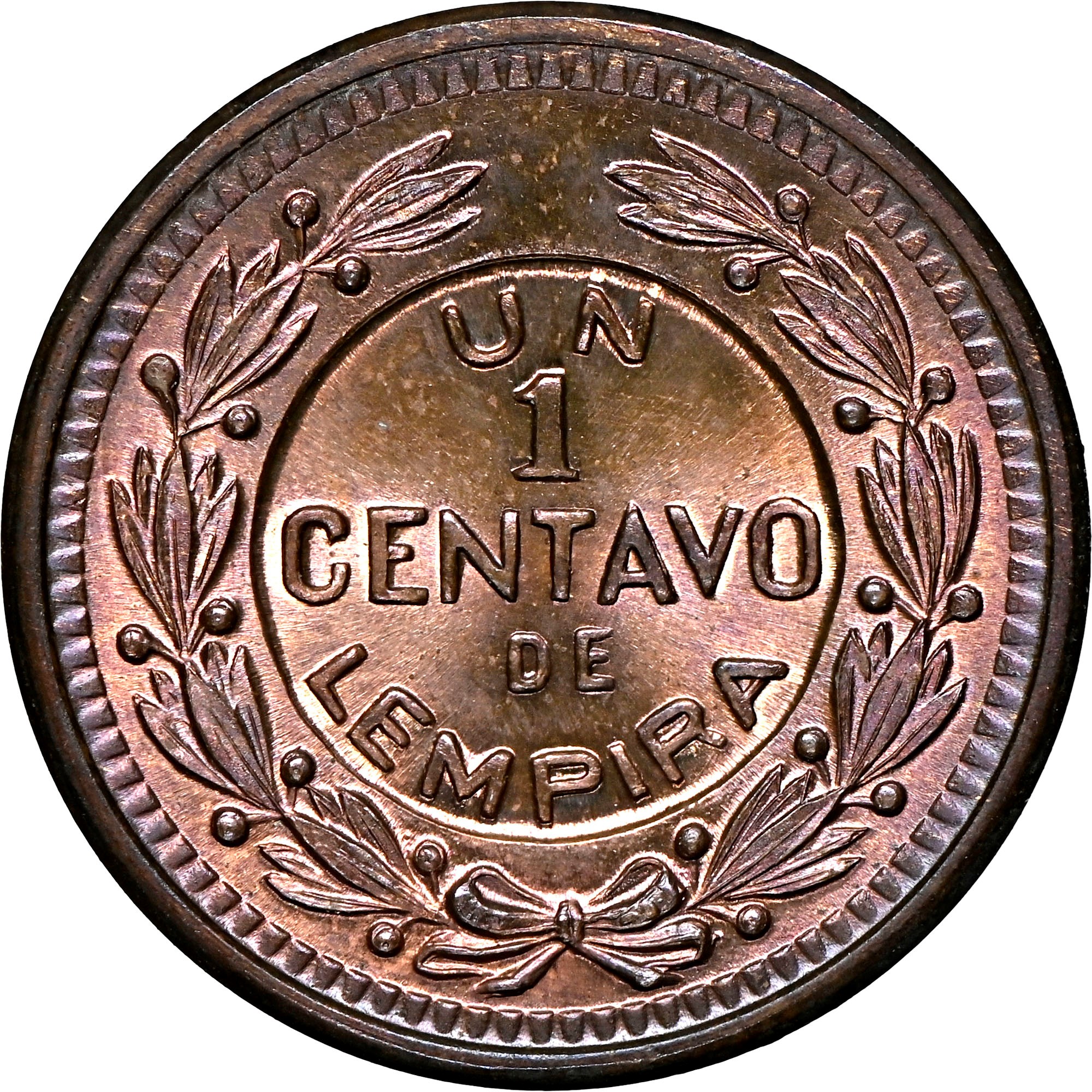 Honduras Centavo KM 77.1 Prices & Values | NGC