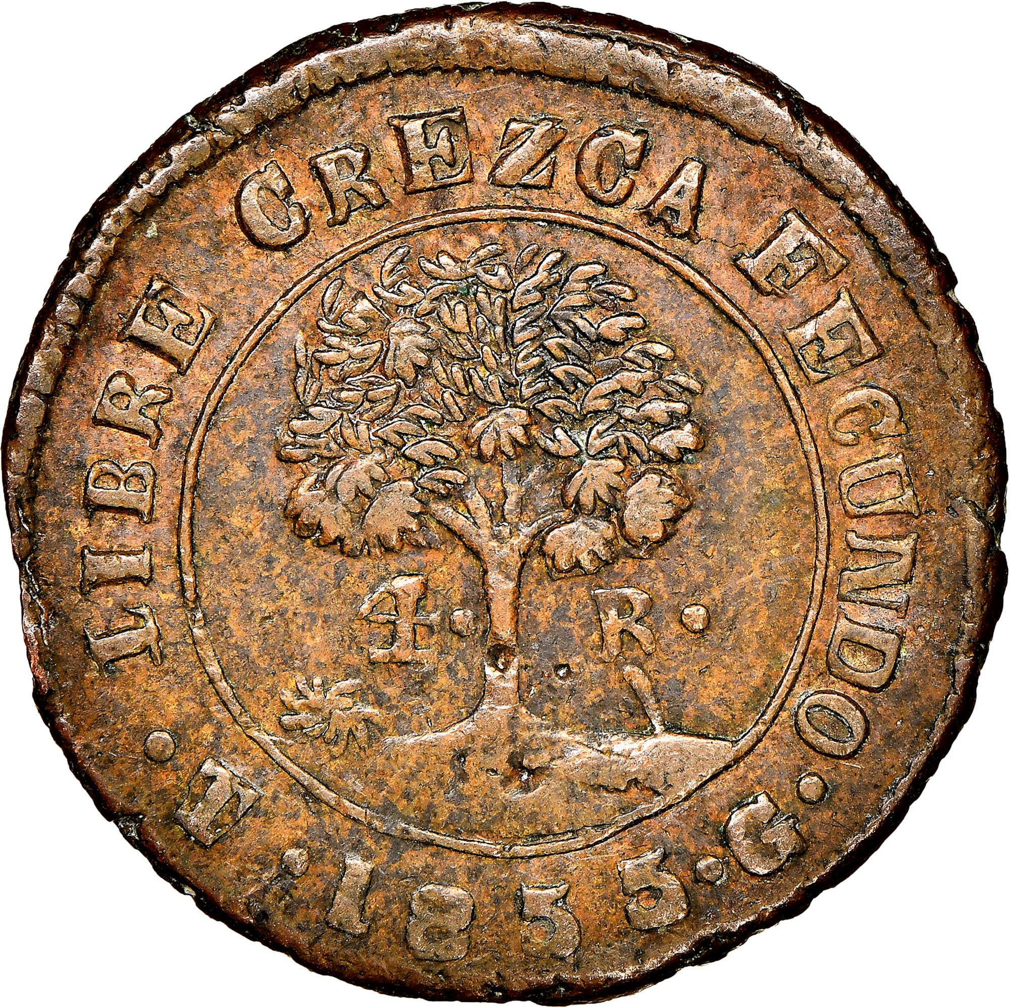 Honduras 4 Reales KM 20c Prices & Values | NGC