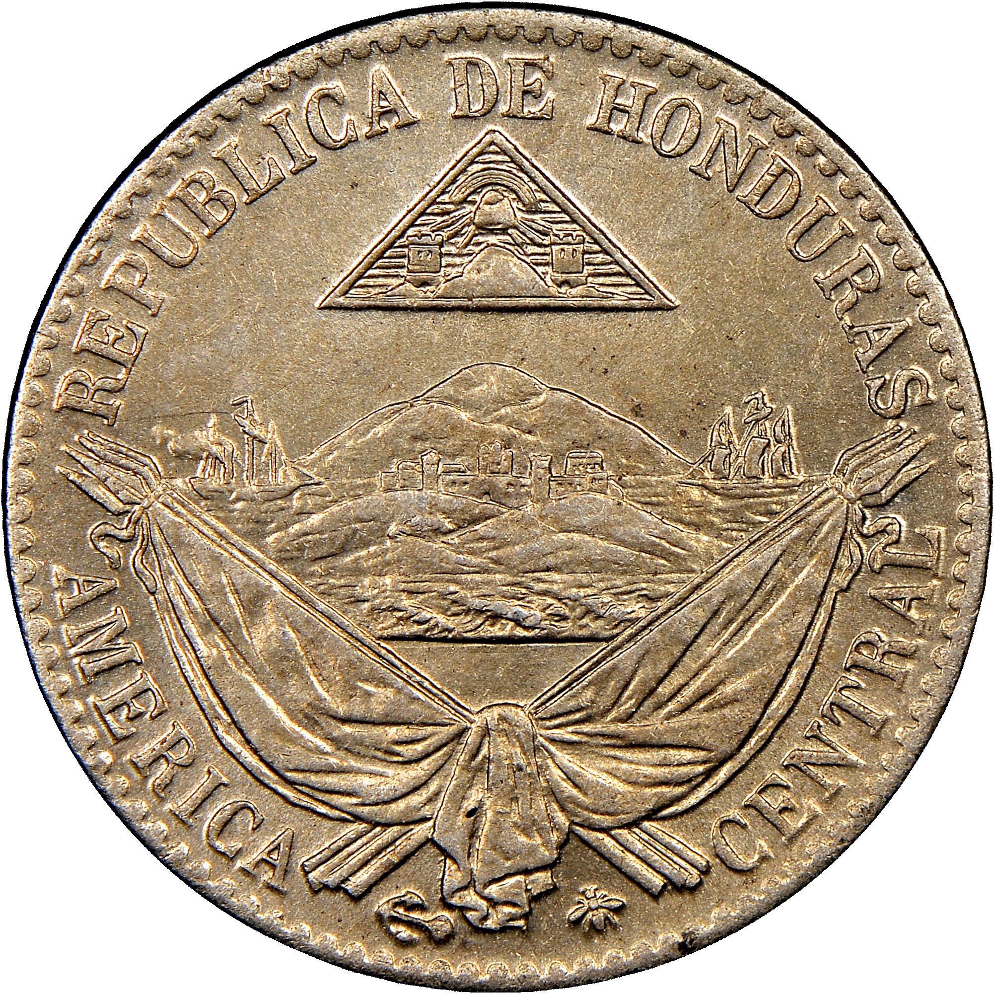 Honduras 1/8 Real KM 30 Prices & Values | NGC