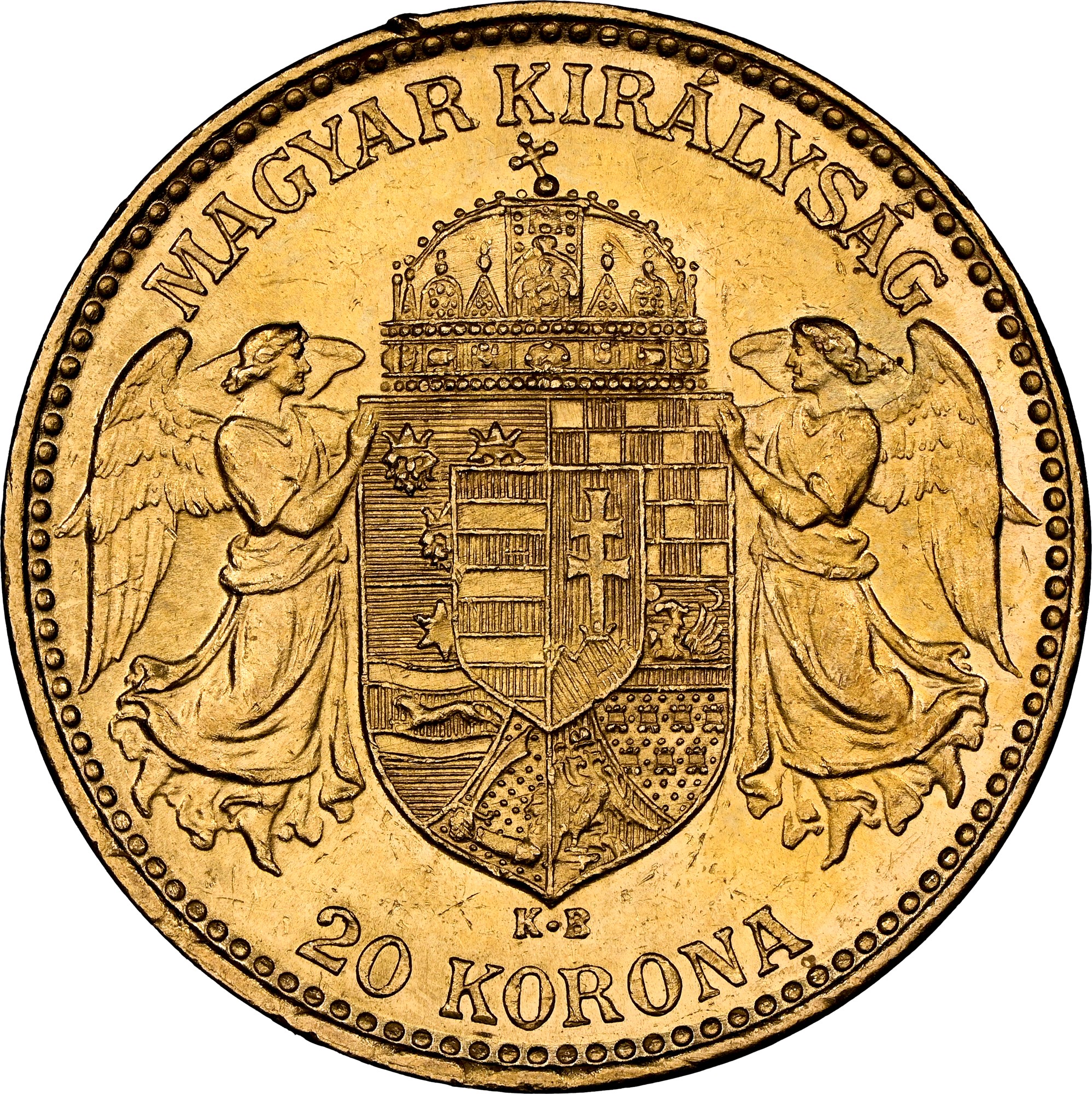 Hungary 20 Korona KM 495 Prices & Values | NGC