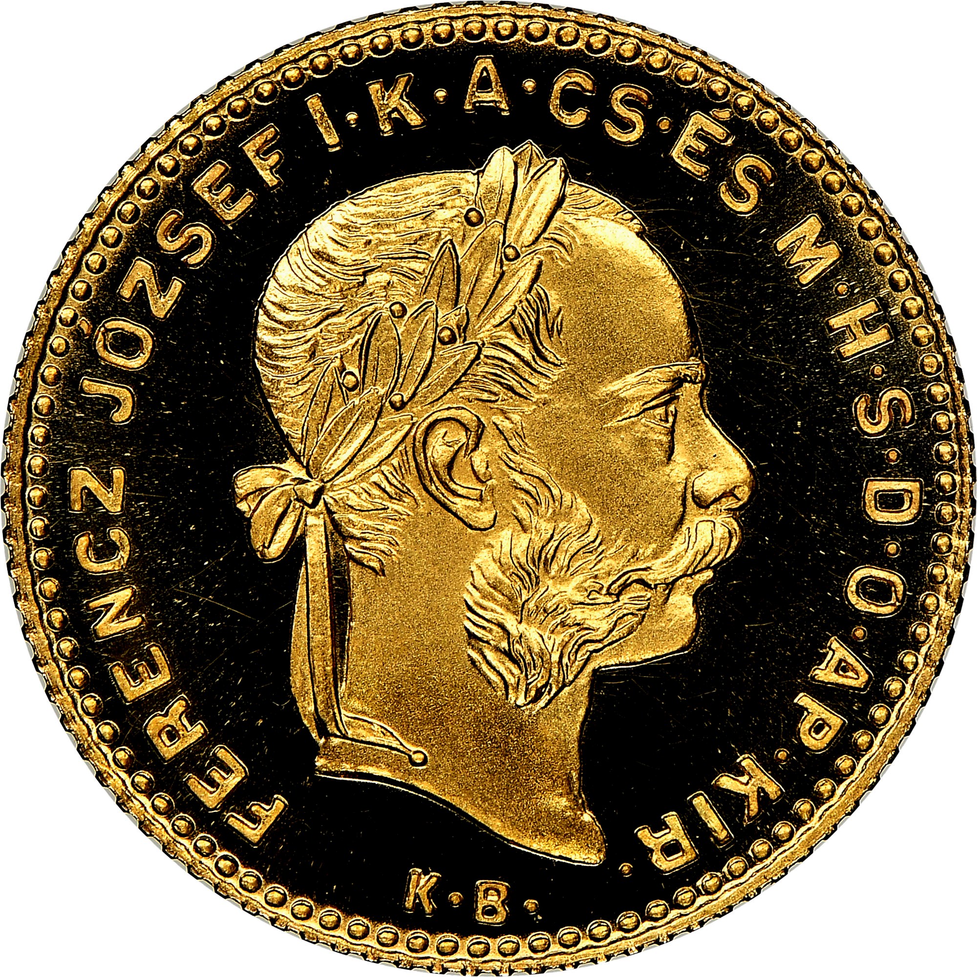 Hungary 4 Forint 10 Francs KM 466 Prices & Values | NGC
