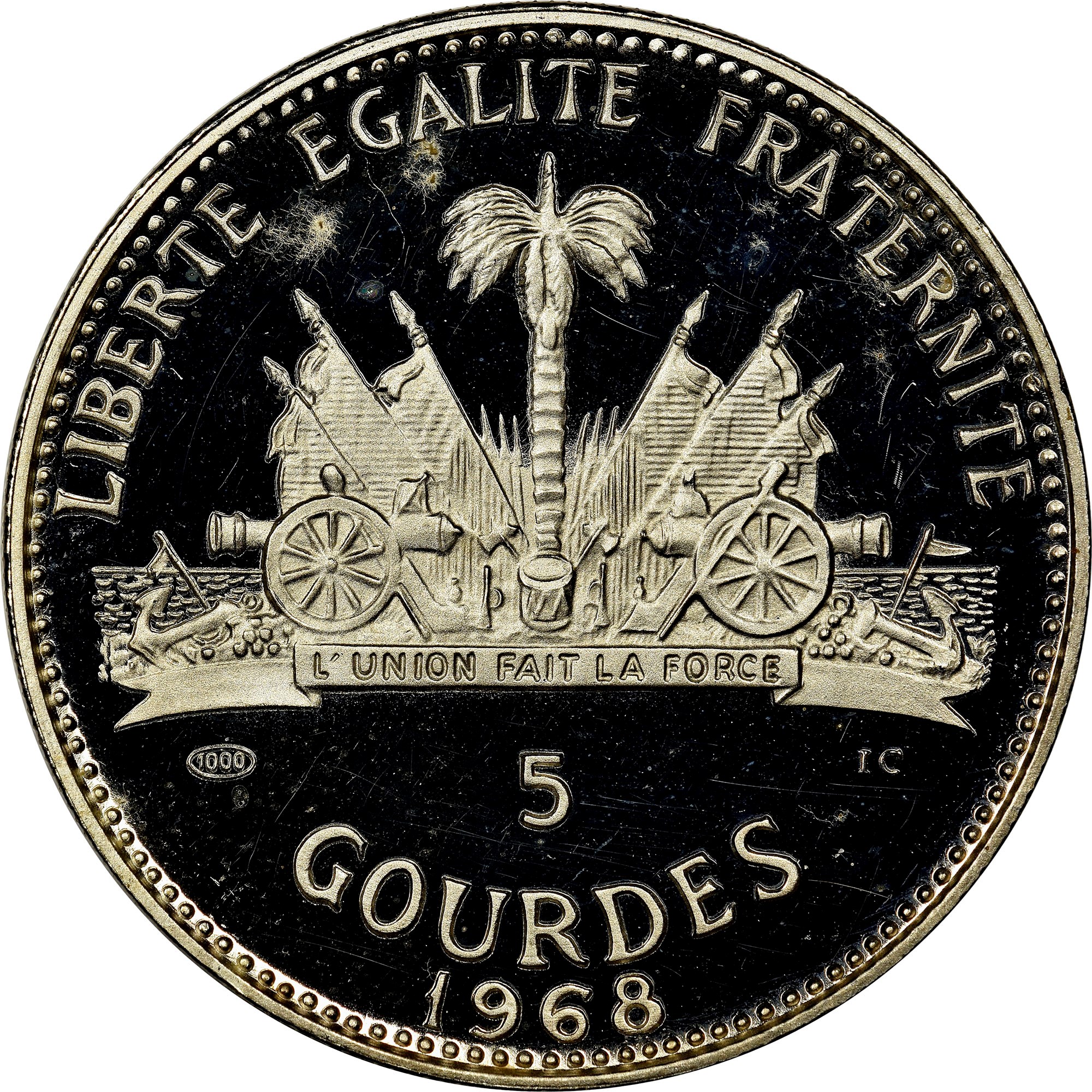 Haiti 5 Gourdes KM 64.1 Prices & Values | NGC
