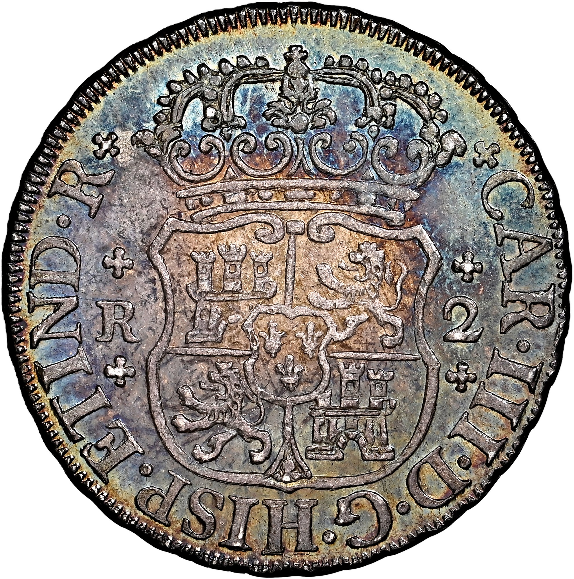 Mexico SPANISH COLONY 2 Reales KM 87 Prices & Values | NGC