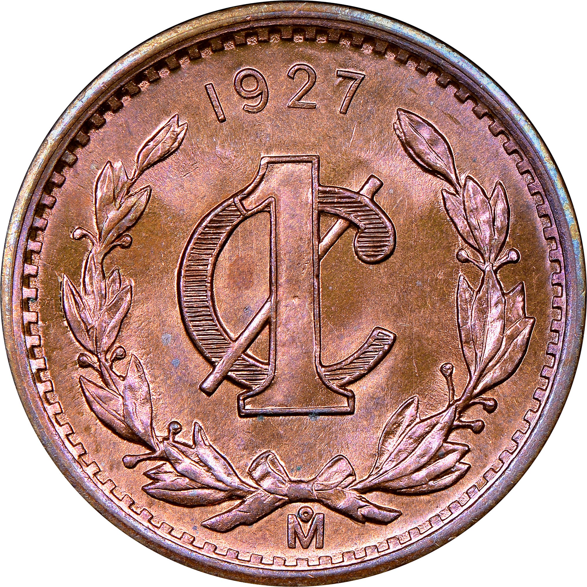 Mexico ESTADOS UNIDOS MEXICANOS Centavo KM 415 Prices & Values | NGC