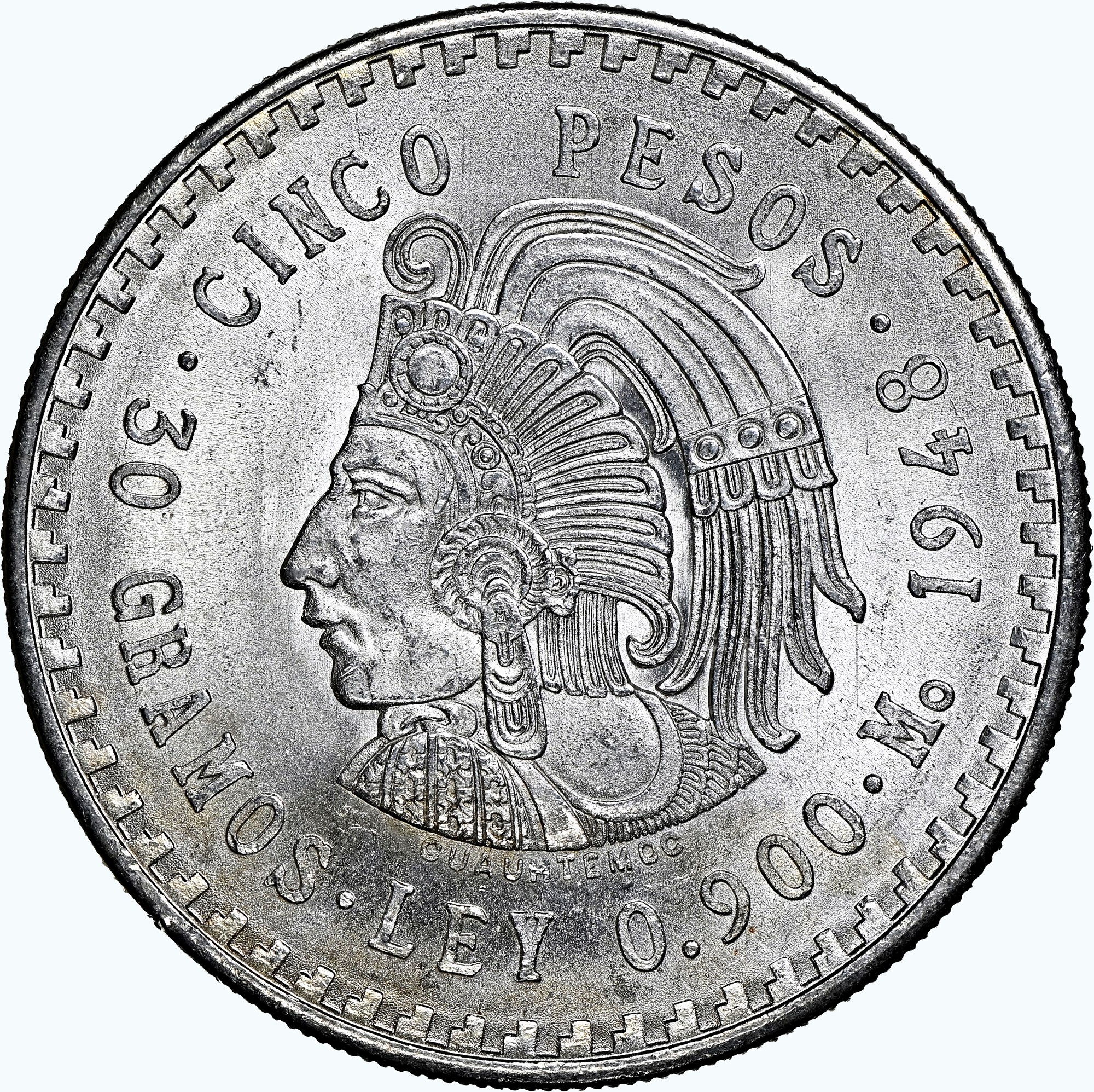 Mexico ESTADOS UNIDOS MEXICANOS 5 Pesos KM 465 Prices