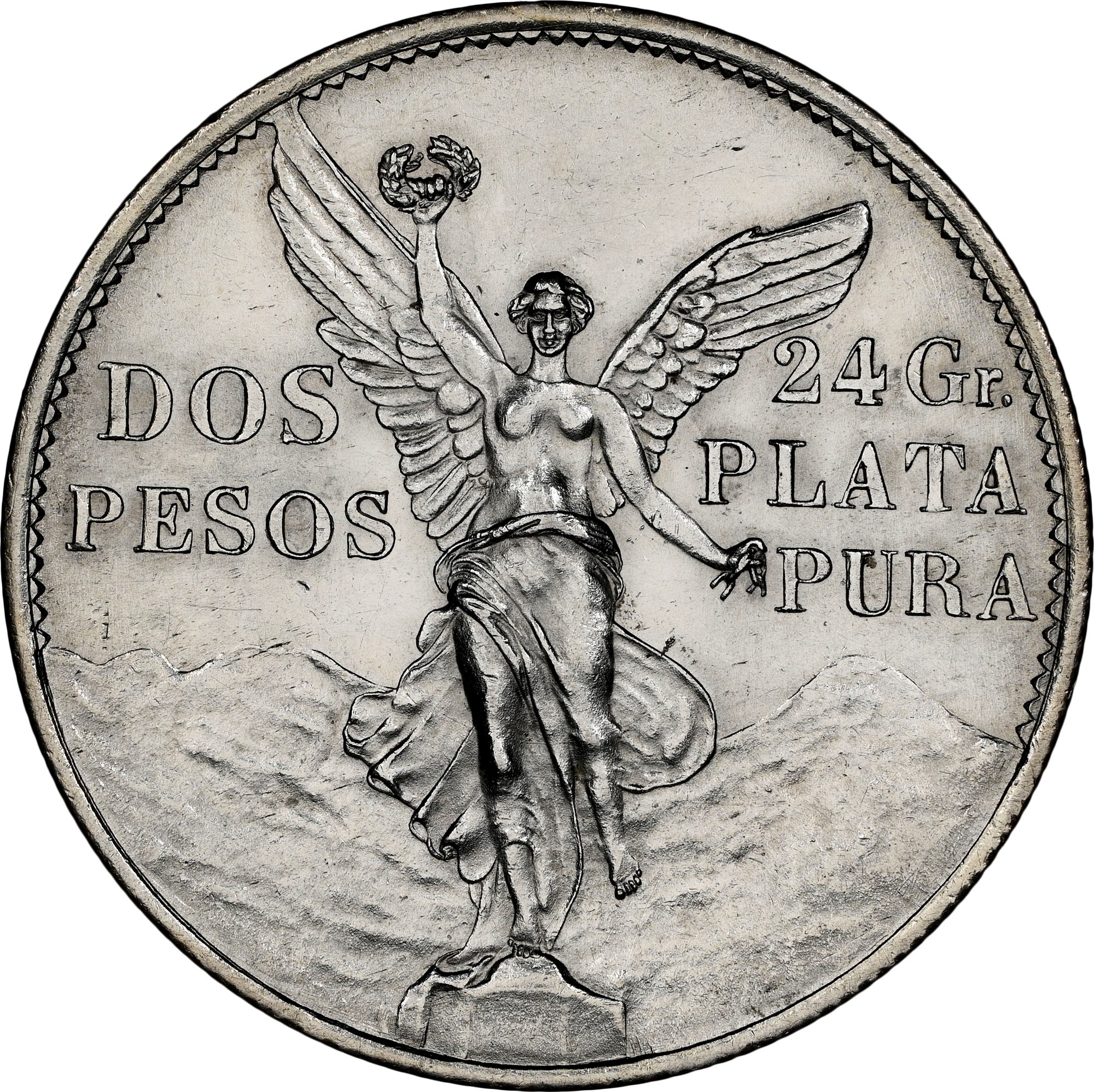Mexico ESTADOS UNIDOS MEXICANOS 2 Pesos KM 462 Prices & Values | NGC