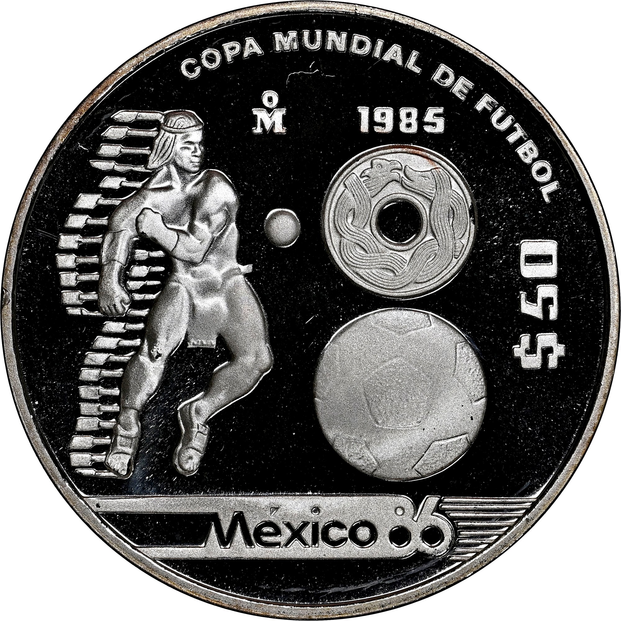 Mexico ESTADOS UNIDOS MEXICANOS 50 Pesos KM 504 Prices & Values | NGC
