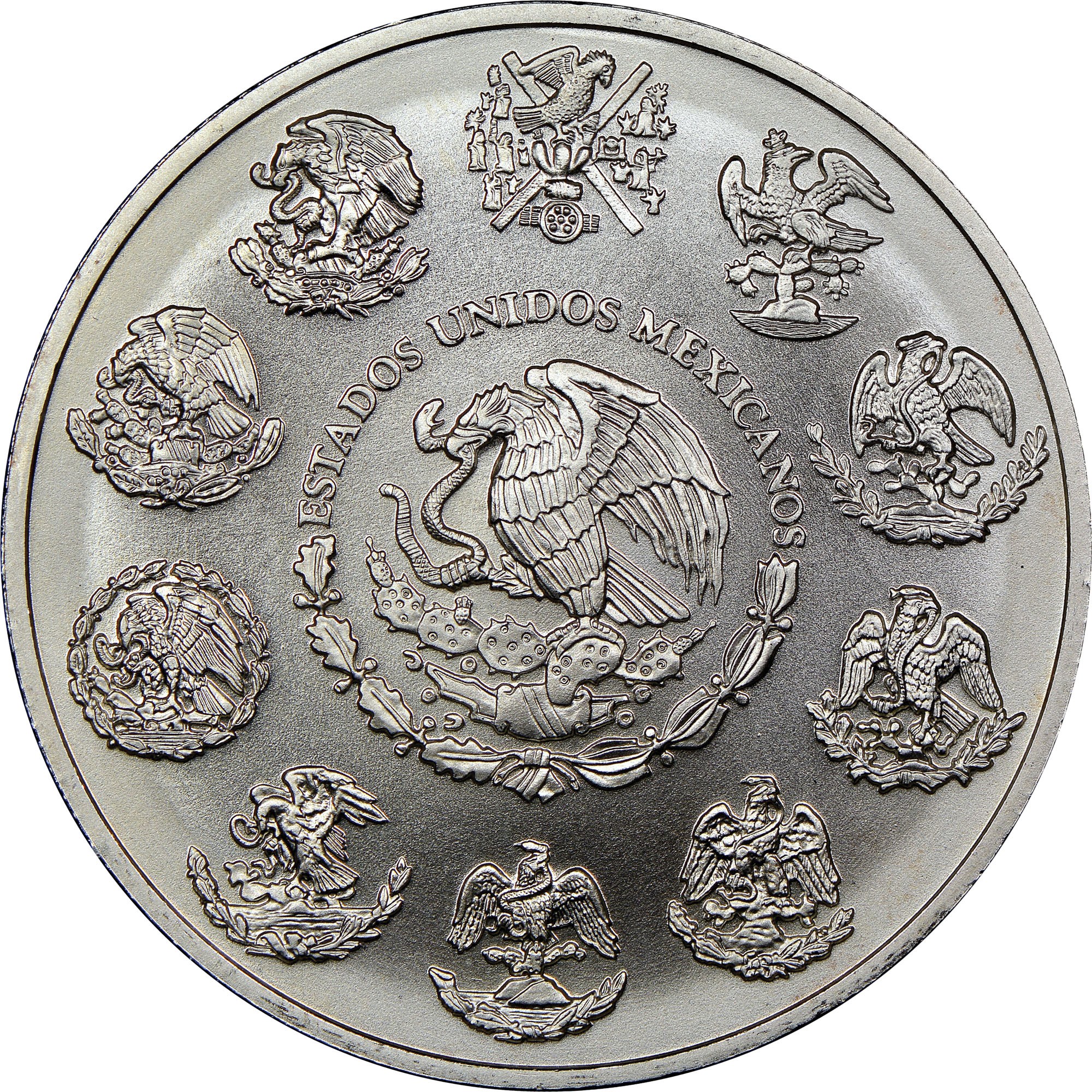 Mexico ESTADOS UNIDOS MEXICANOS Onza KM 639 Prices & Values | NGC