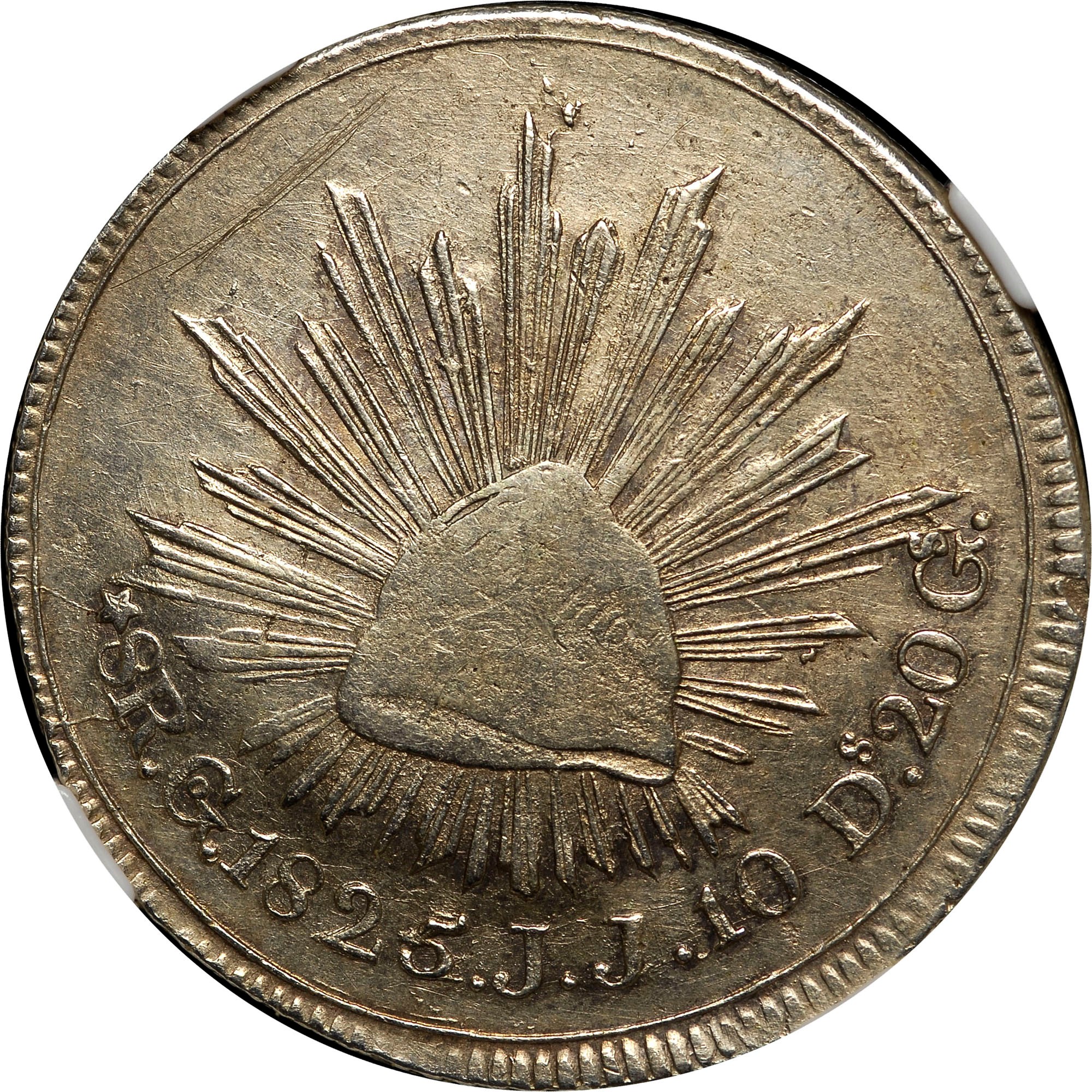 Mexico FIRST REPUBLIC 8 Reales KM A376.1 Prices & Values | NGC