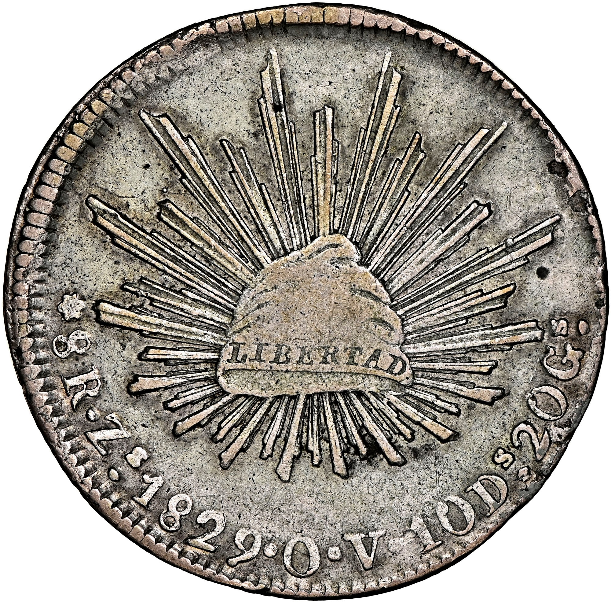 Mexico FIRST REPUBLIC 8 Reales KM 377.13 Prices & Values | NGC
