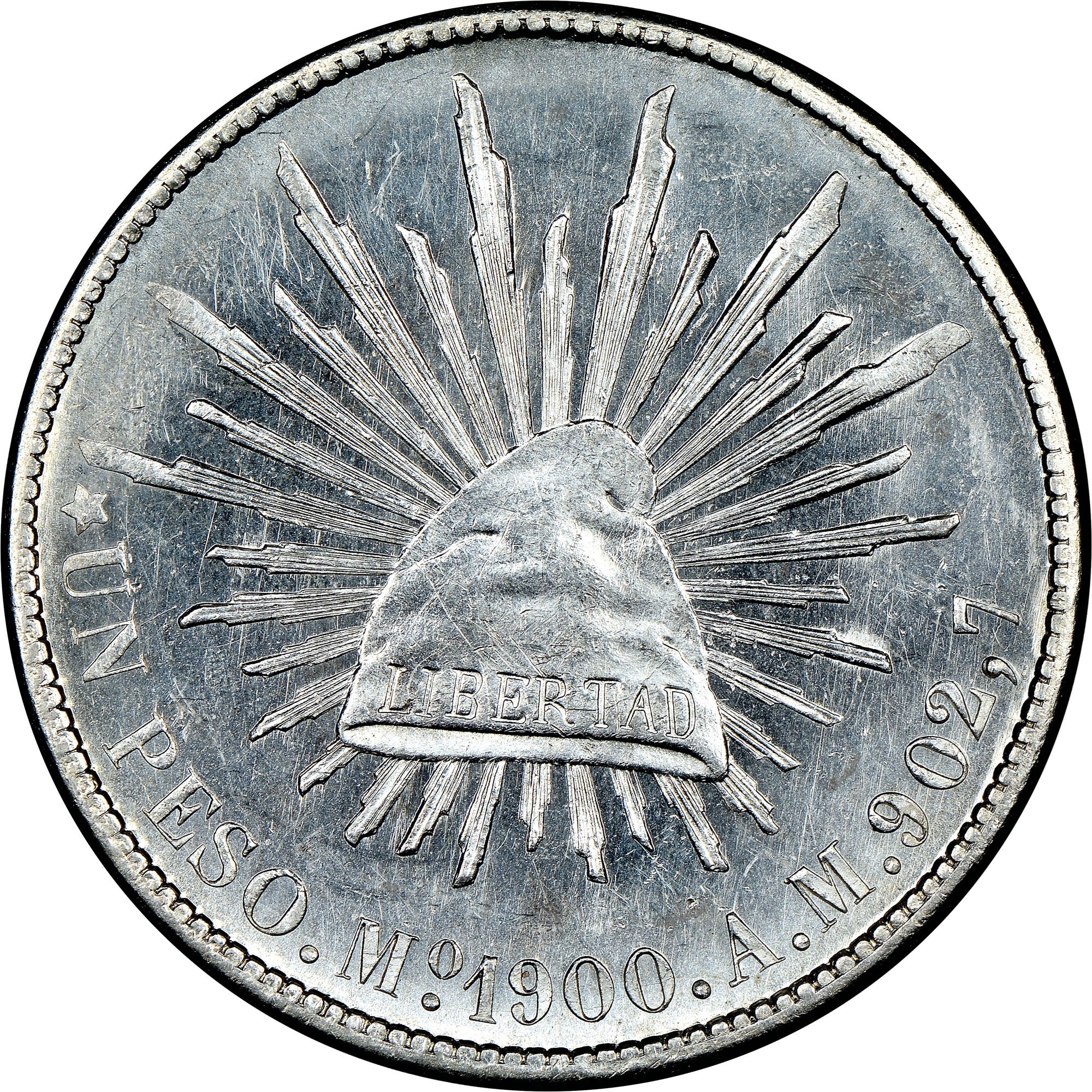 Mexico SECOND REPUBLIC Peso KM 409.2 Prices & Values | NGC
