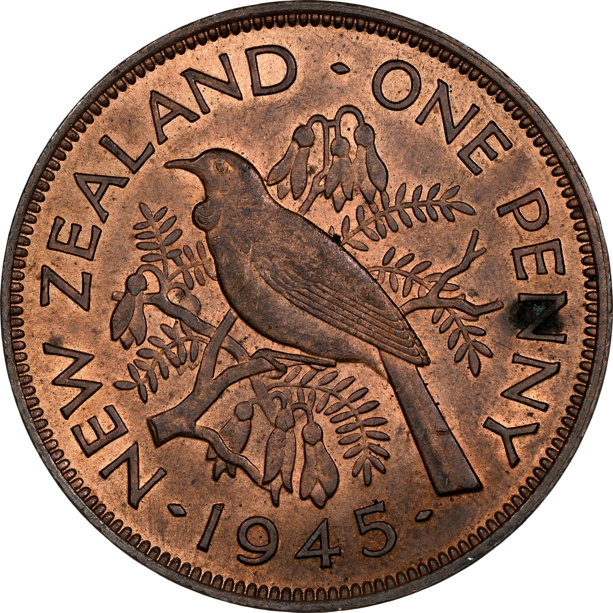 New Zealand Penny KM 13 Prices & Values NGC