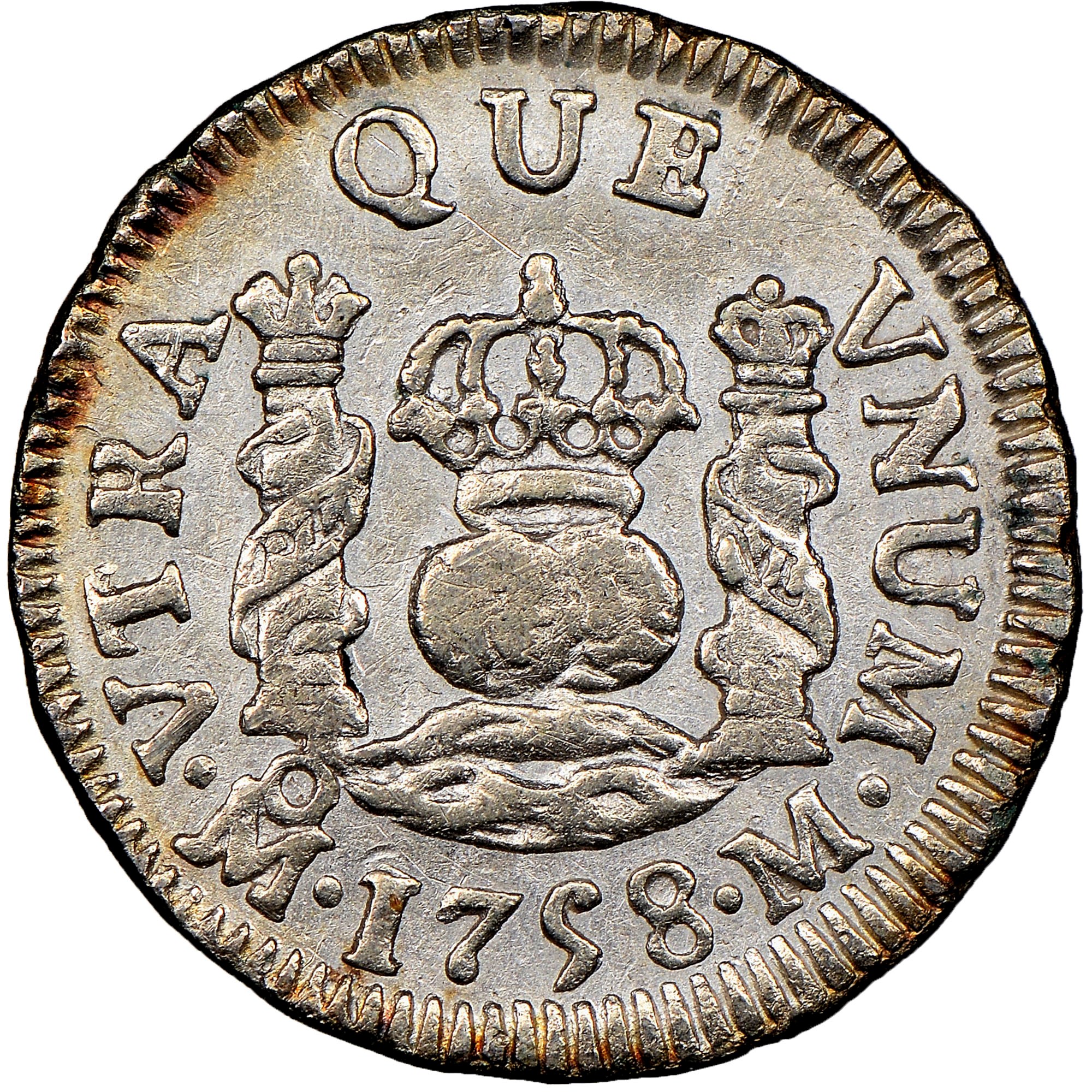 Mexico SPANISH COLONY 1/2 Real KM 67.2 Prices & Values | NGC