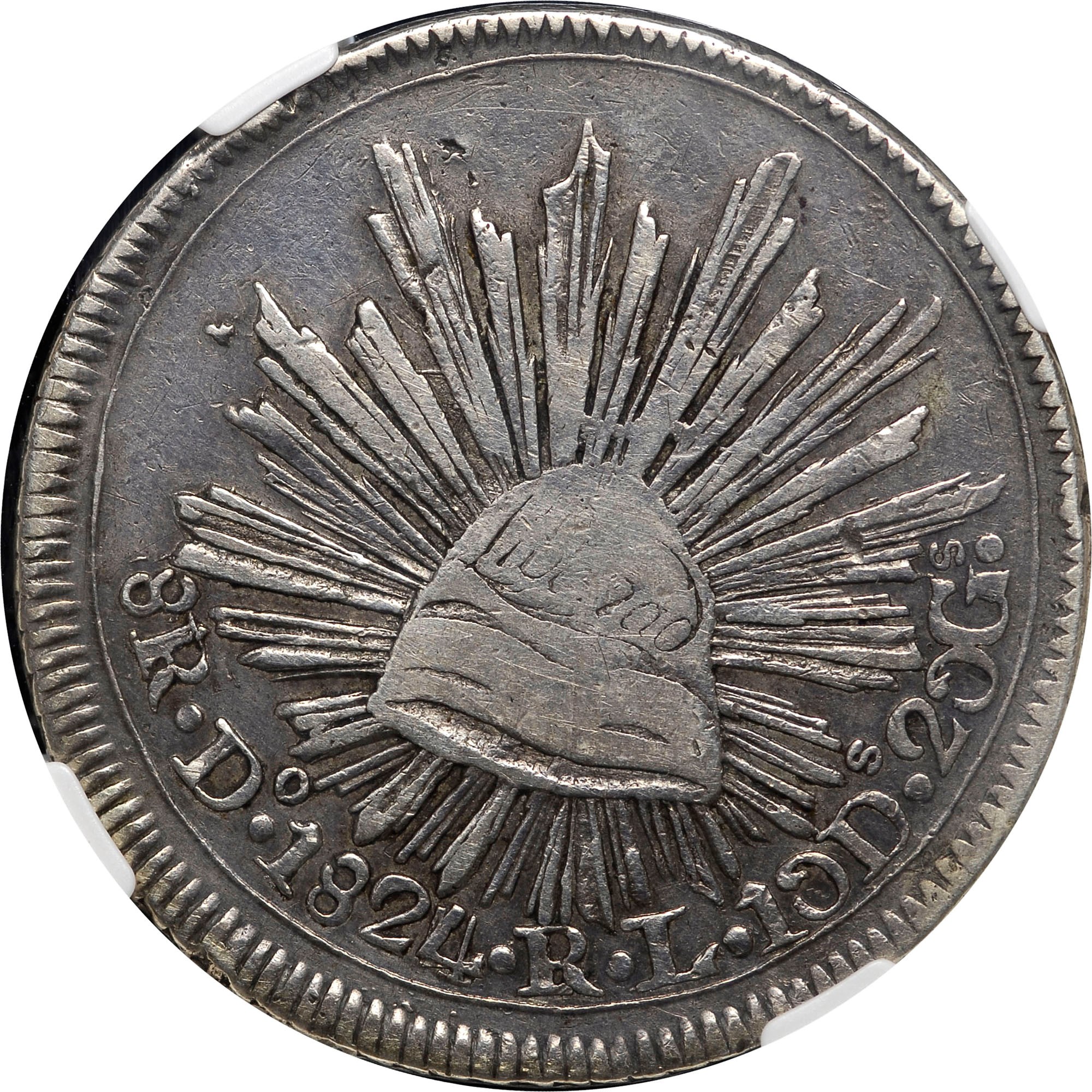 Mexico FIRST REPUBLIC 8 Reales KM 376.6 Prices & Values | NGC