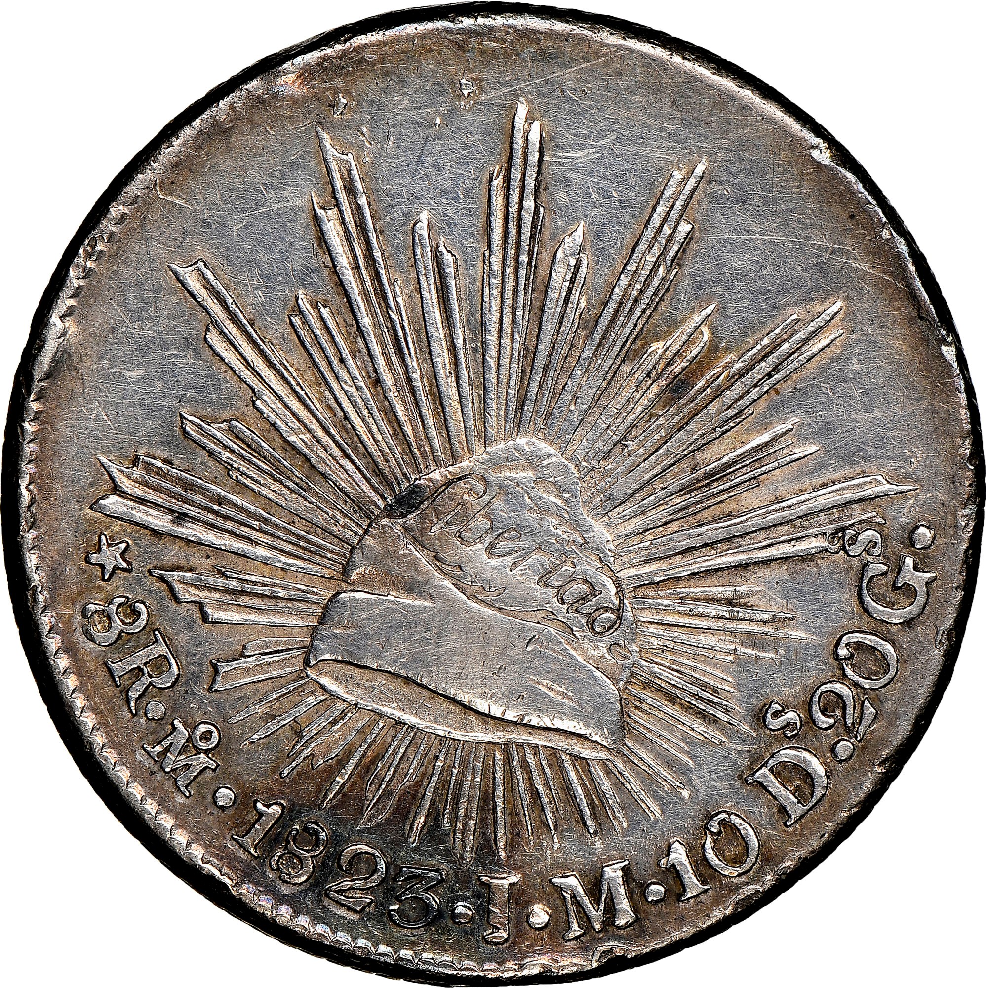 Mexico FIRST REPUBLIC 8 Reales KM A376.2 Prices & Values | NGC