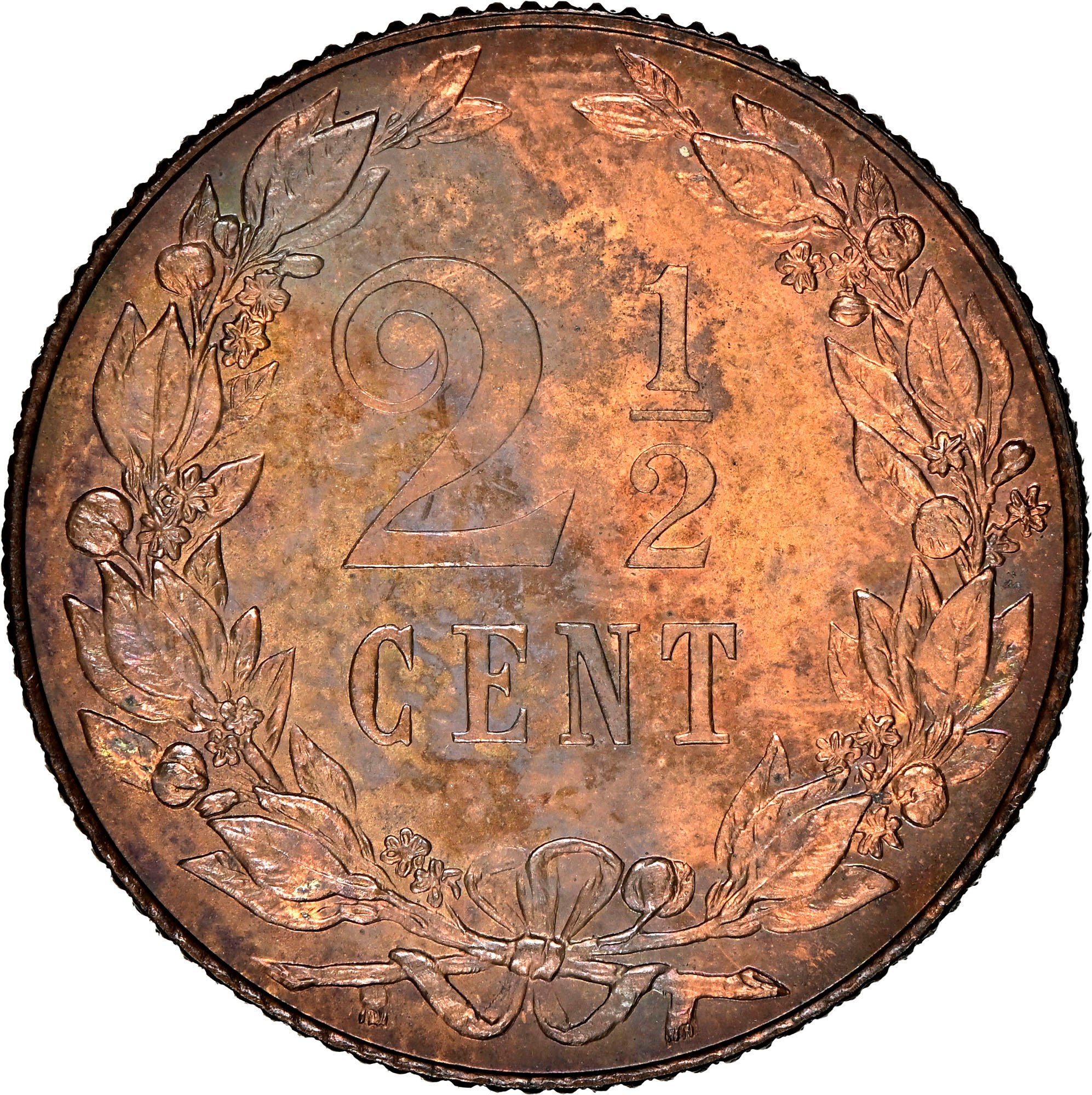 Netherlands 2-1/2 Cent KM 134 Prices & Values | NGC