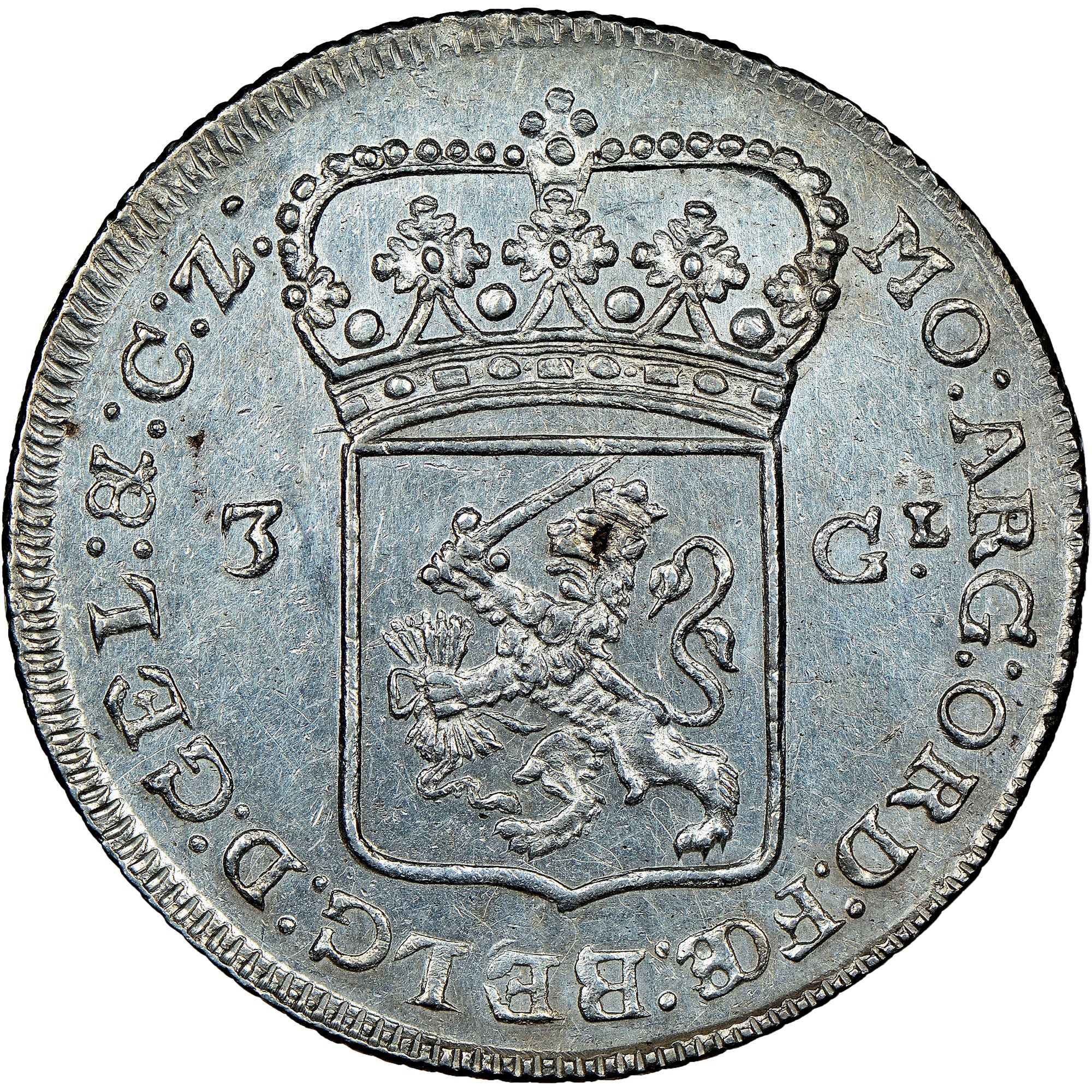 Netherlands GELDERLAND 3 Gulden KM 103 Prices & Values NGC Netherlands GELDERLAND 3 Gulden KM 103 Prices & Values NGC