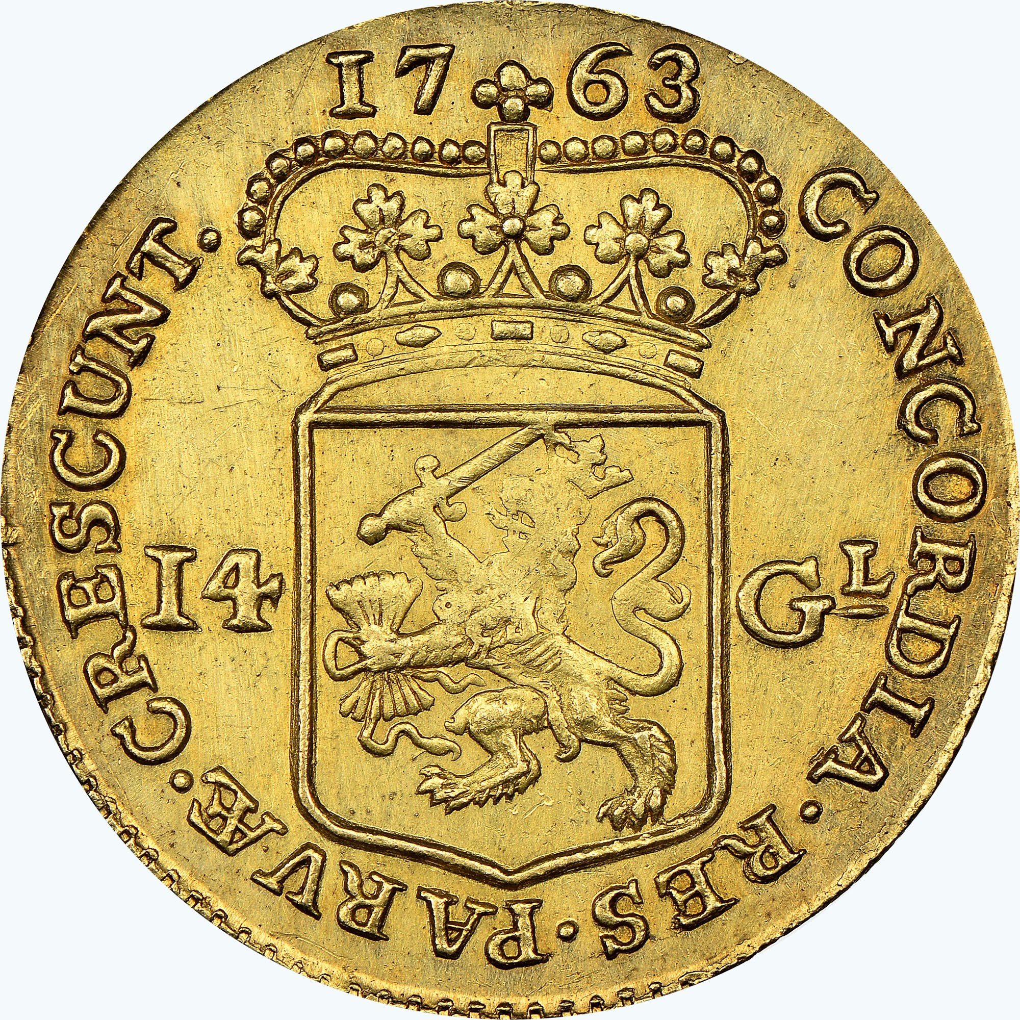 Netherlands HOLLAND (Netherlands) 14 Gulden KM 97 Prices & Values | NG