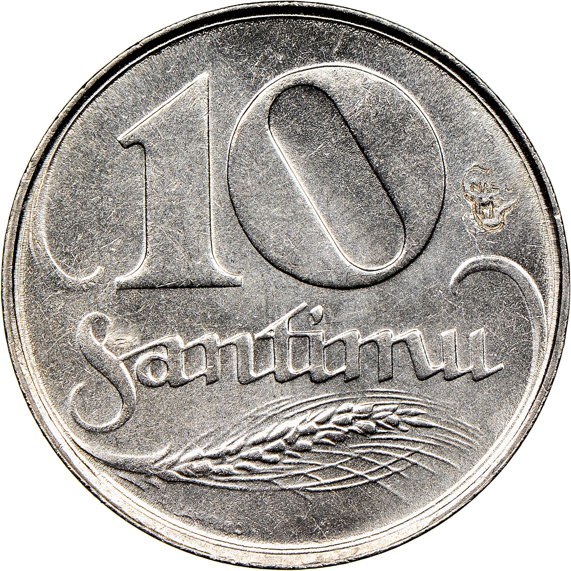 Latvia 10 Santimu KM 4 Prices & Values | NGC