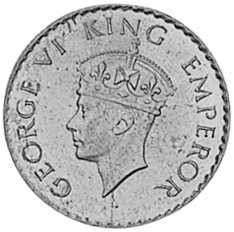 India-British 1/4 Rupee KM 545 Prices & Values | NGC