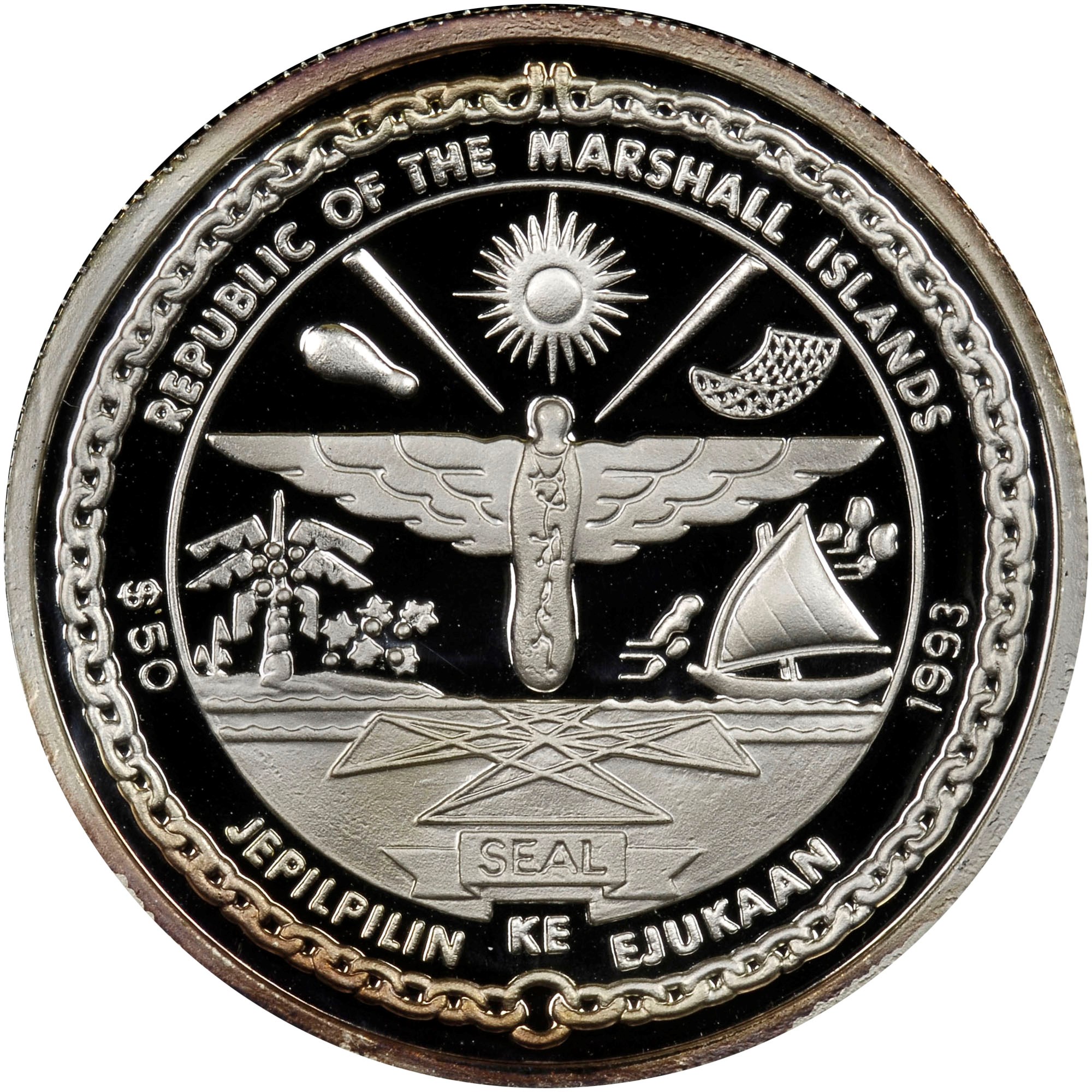 Marshall Islands 50 Dollars KM 130 Prices & Values | NGC