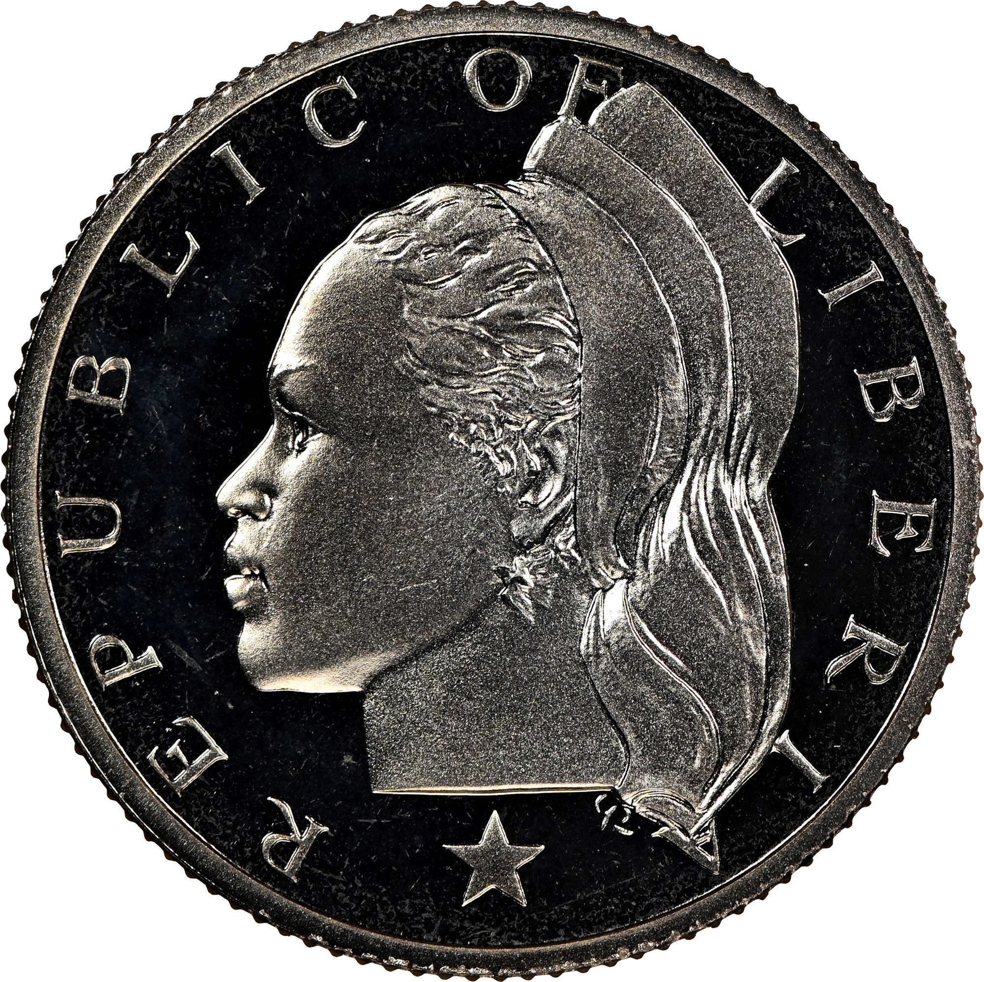 Liberia 25 Cents KM 16a.2 Prices & Values NGC