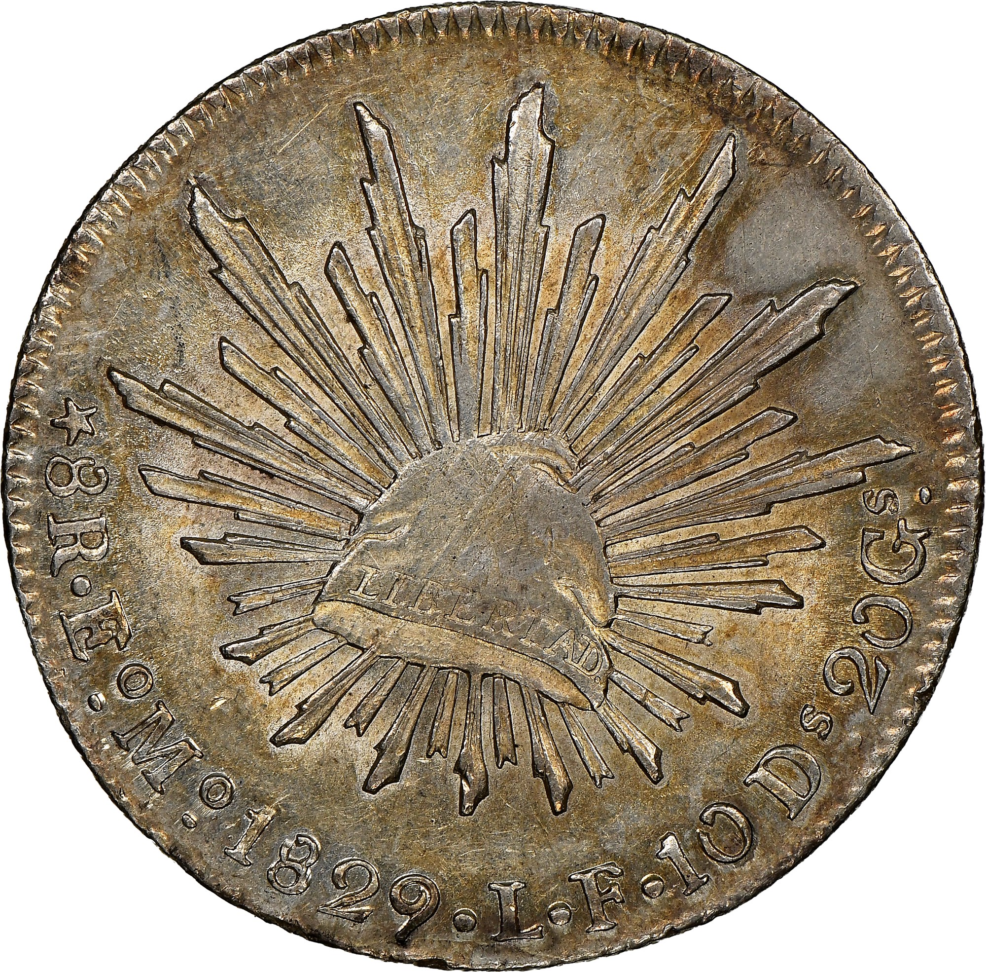 Mexico FIRST REPUBLIC 8 Reales KM 377.5 Prices & Values | NGC