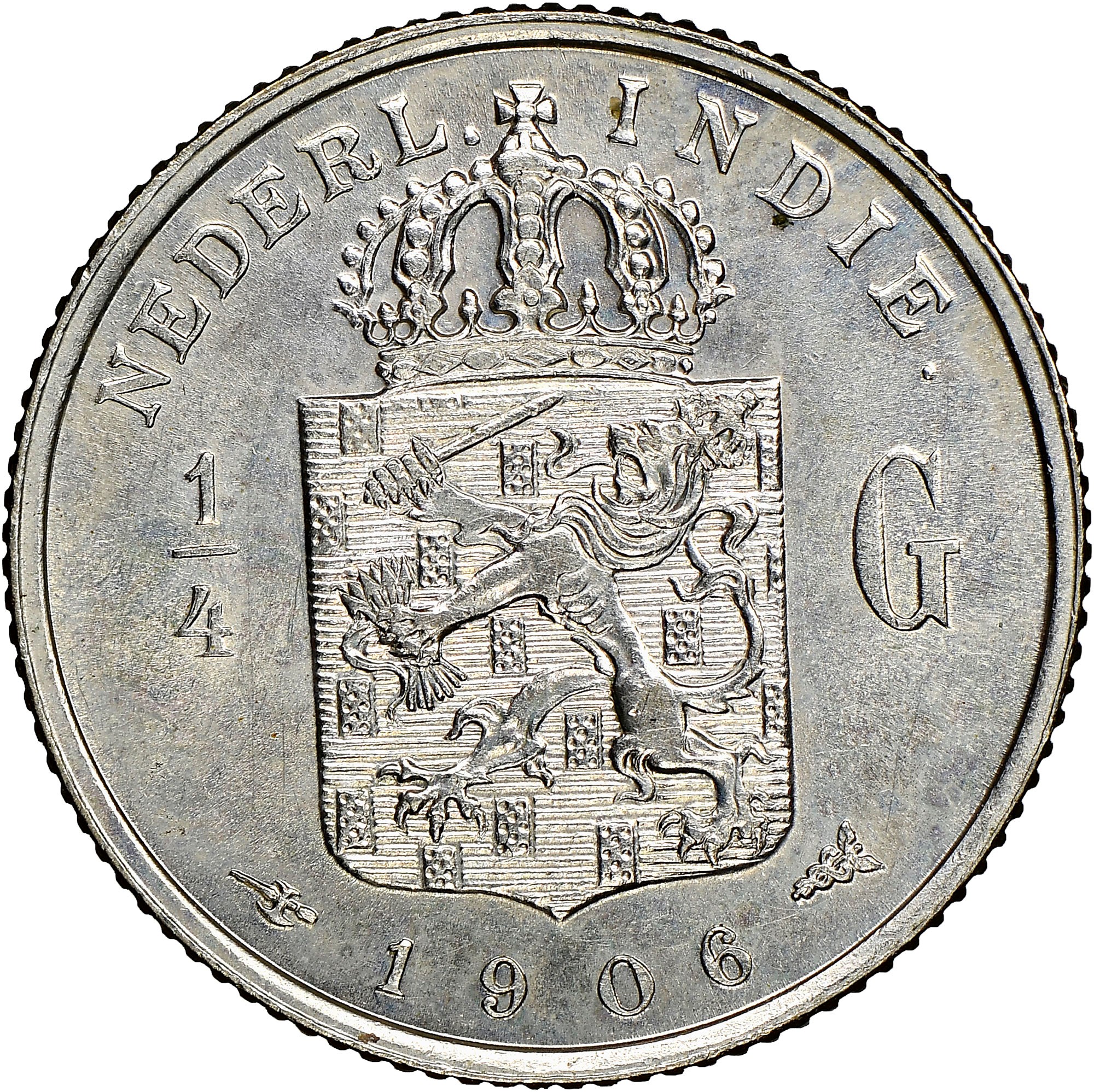 Netherlands East Indies 1/4 Gulden KM 310 Prices & Values | NGC