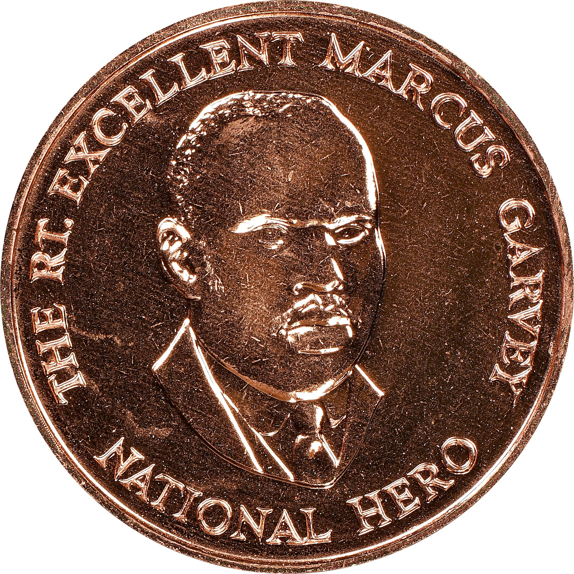 純銅 インゴット 25オンス (5オンスx5) Jamaica 25 Cents KM 167 Prices & Values | NGC