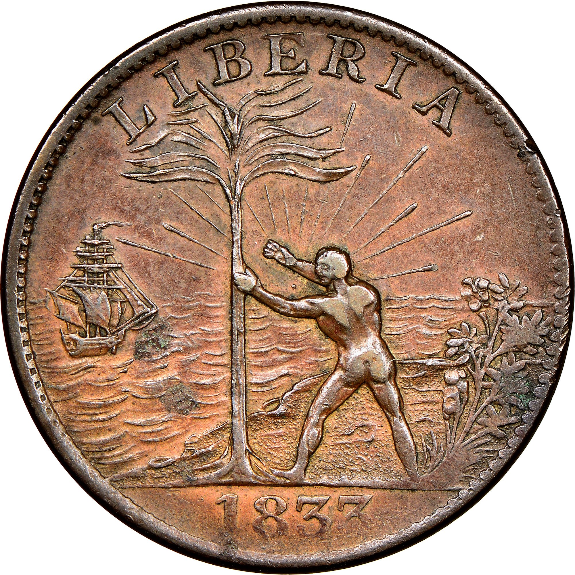 Liberia Cent KM Tn1 Prices & Values | NGC