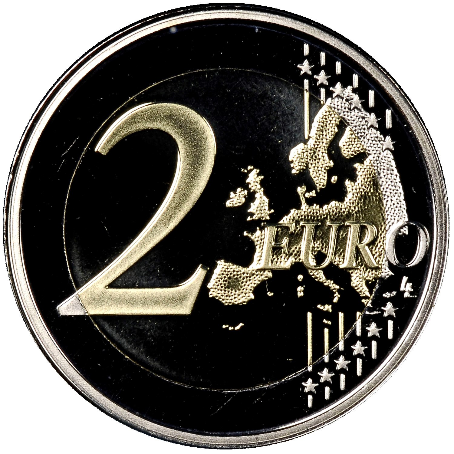 Piece De 2 Euros Rare Letzebuerg 2014