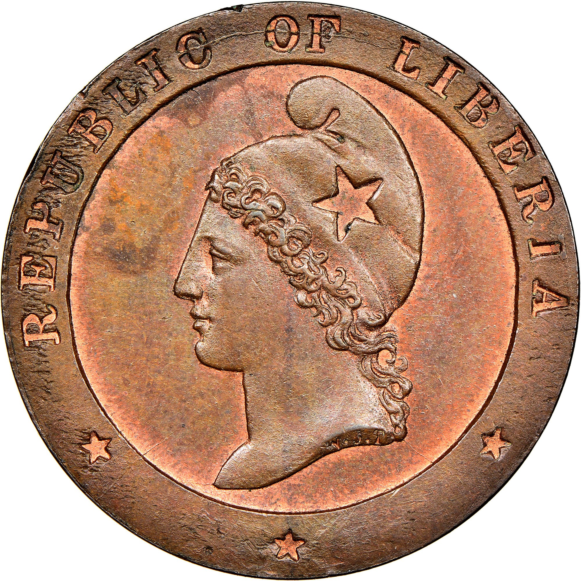 Liberia Cent KM 3 Prices & Values NGC