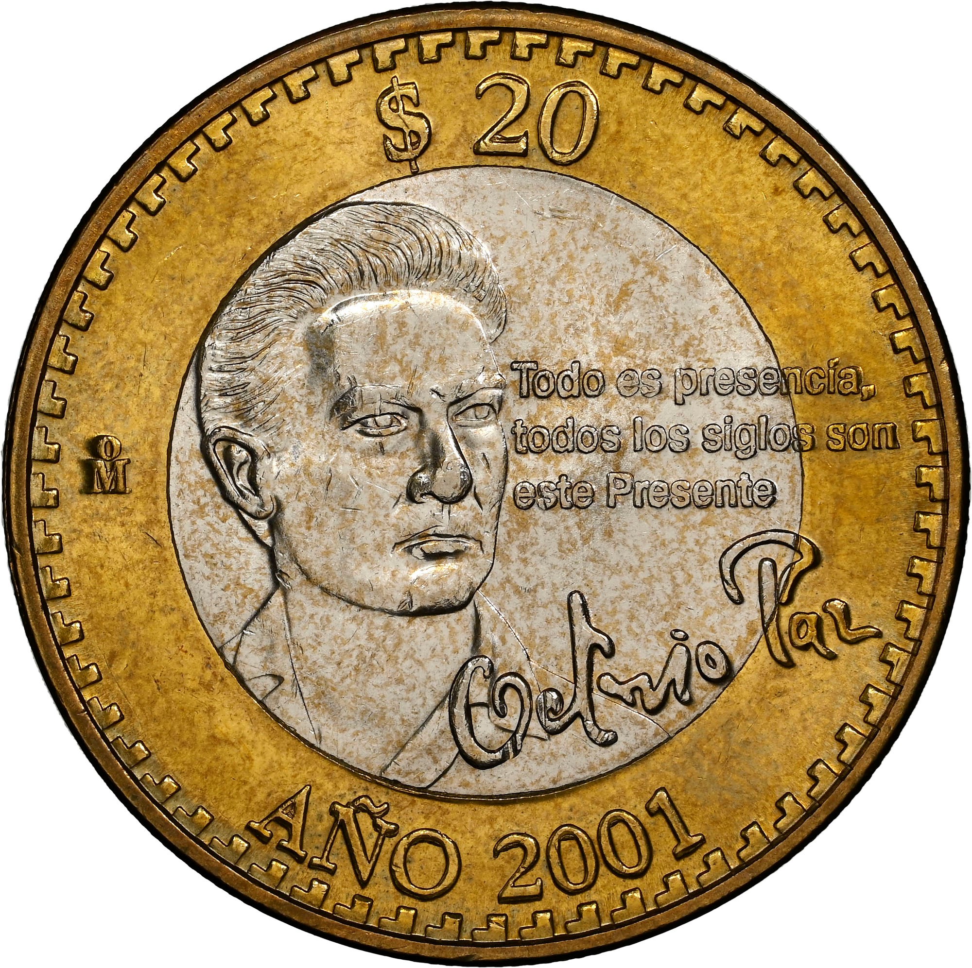 mexico-estados-unidos-mexicanos-20-pesos-km-638-prices-values-ngc