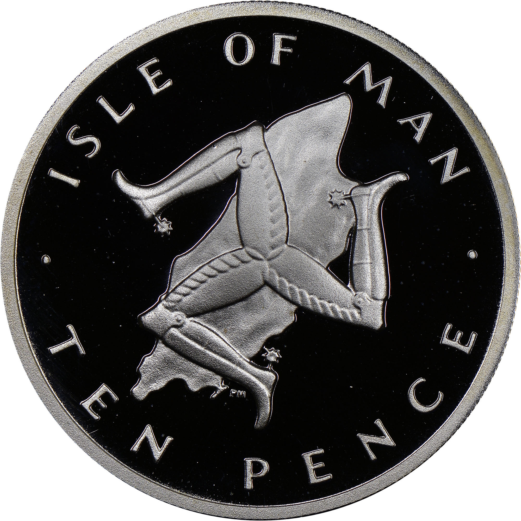 Isle Of Man 10 Pence KM 36a.1 Prices & Values | NGC