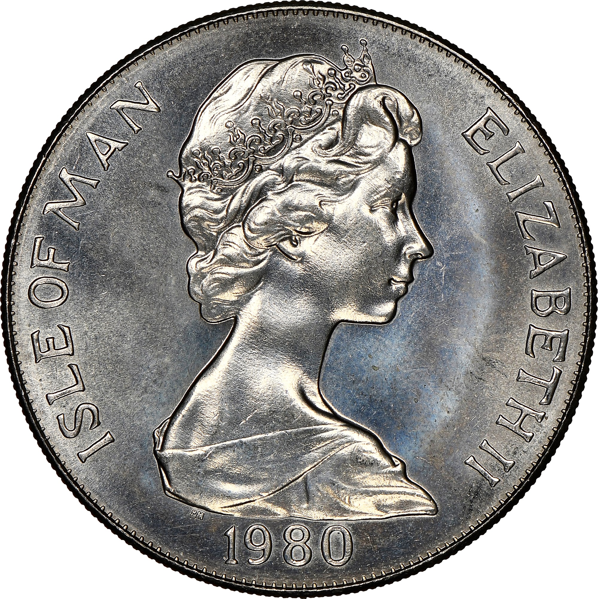 Isle Of Man Crown KM 64 Prices & Values | NGC