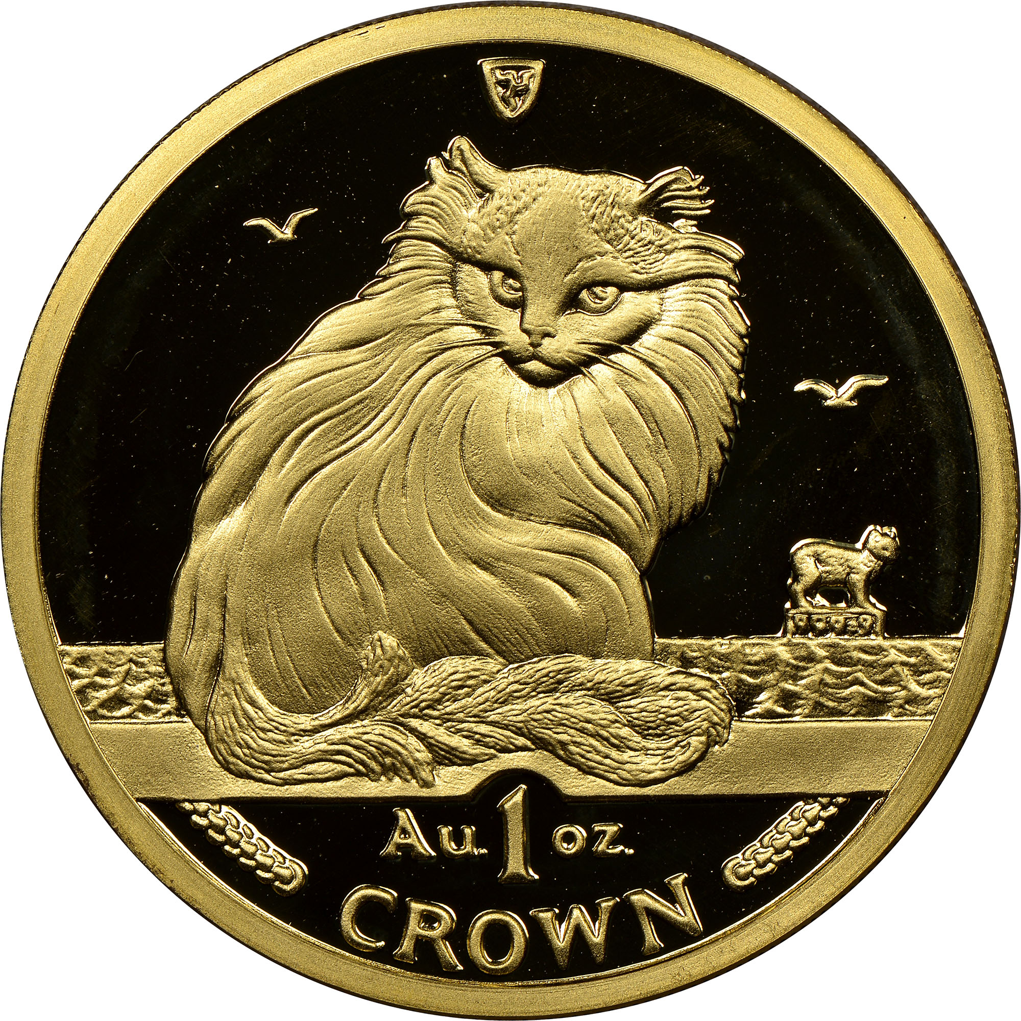 Isle Of Man Crown KM 446b Prices & Values | NGC