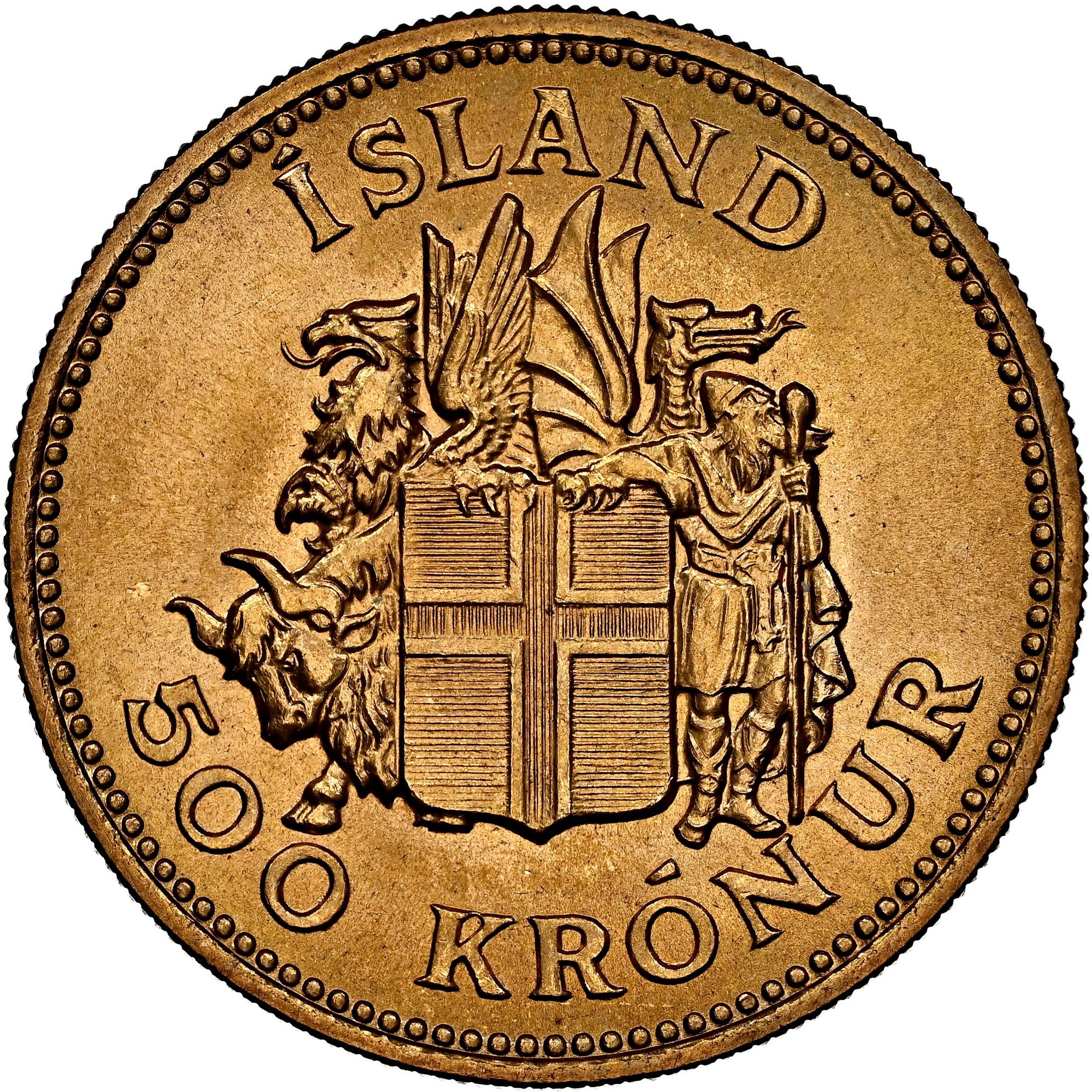 Iceland 500 Krónur KM 14 Prices & Values | NGC