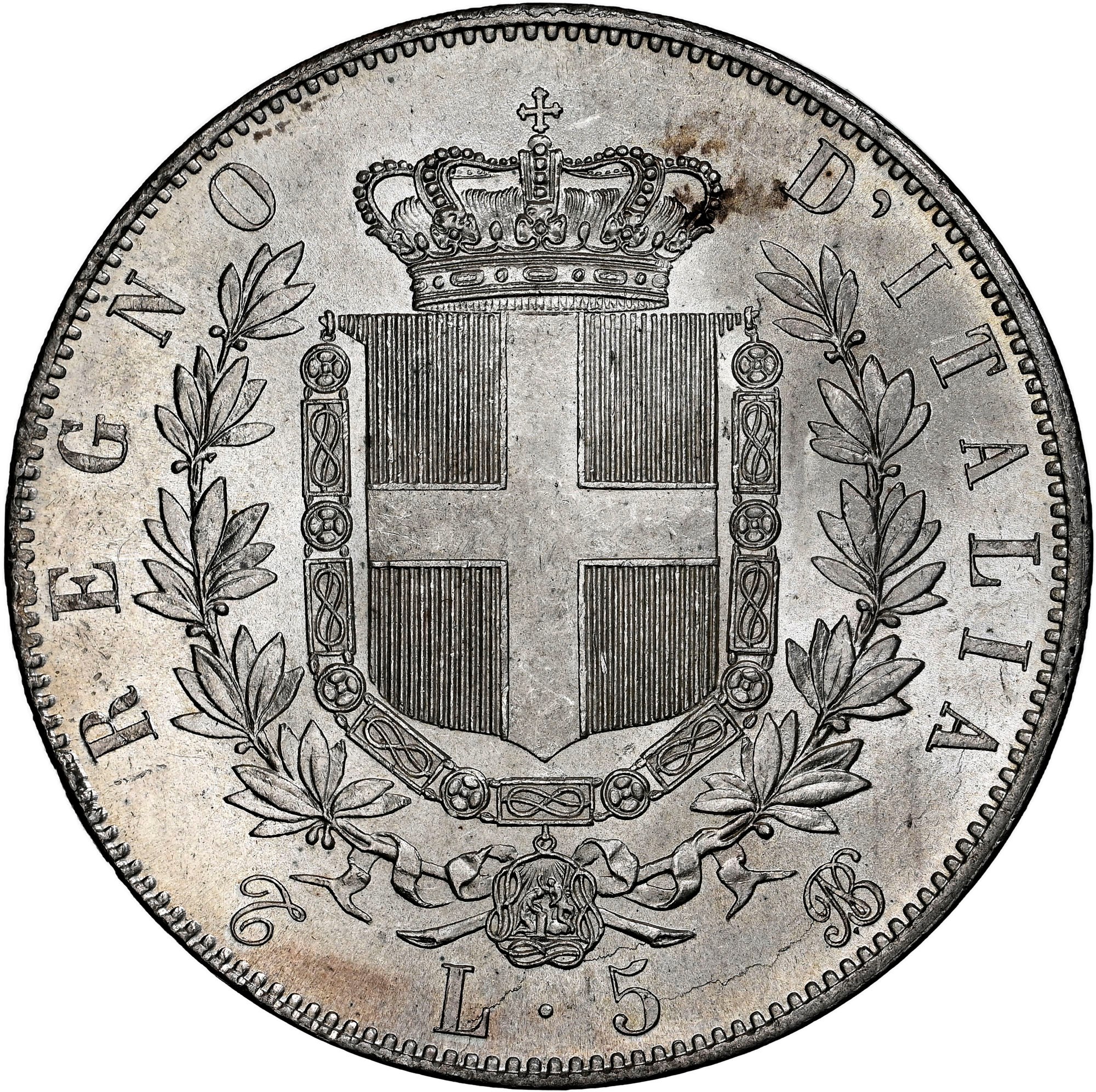 Italy 5 Lire KM 8.1 Prices & Values | NGC