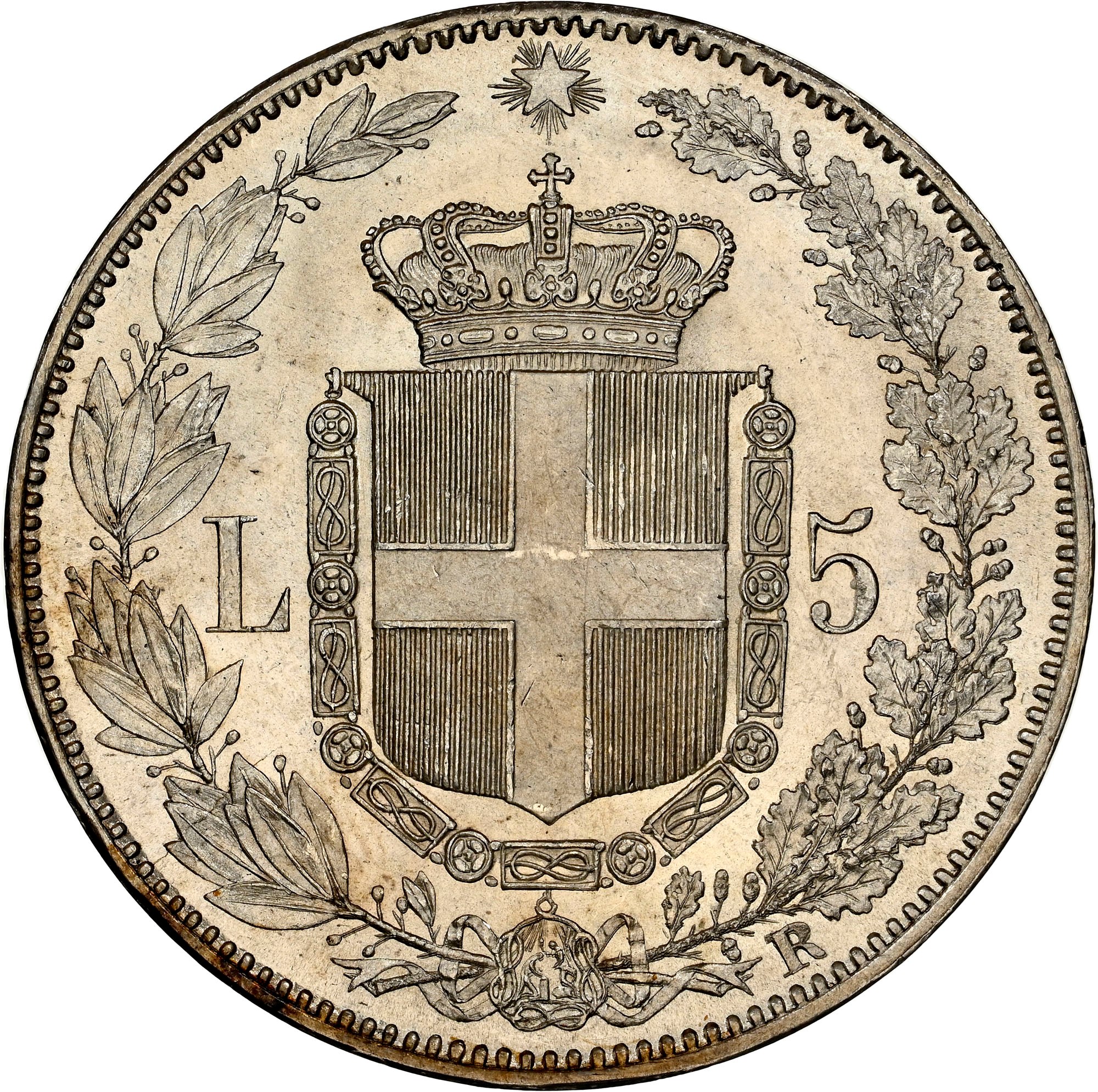 Italy 5 Lire KM 20 Prices & Values | NGC